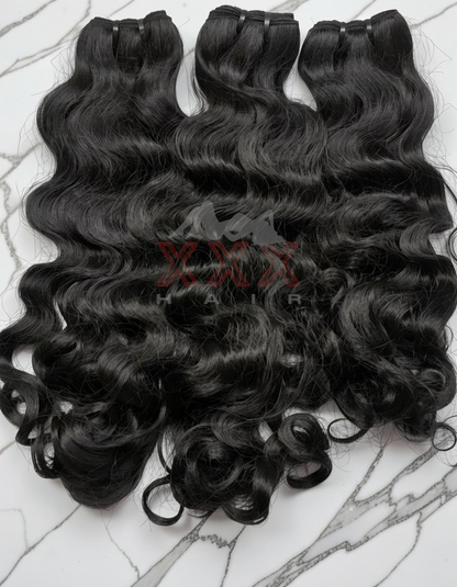 22” Raw South Indian Curly Human Hair Bundle
