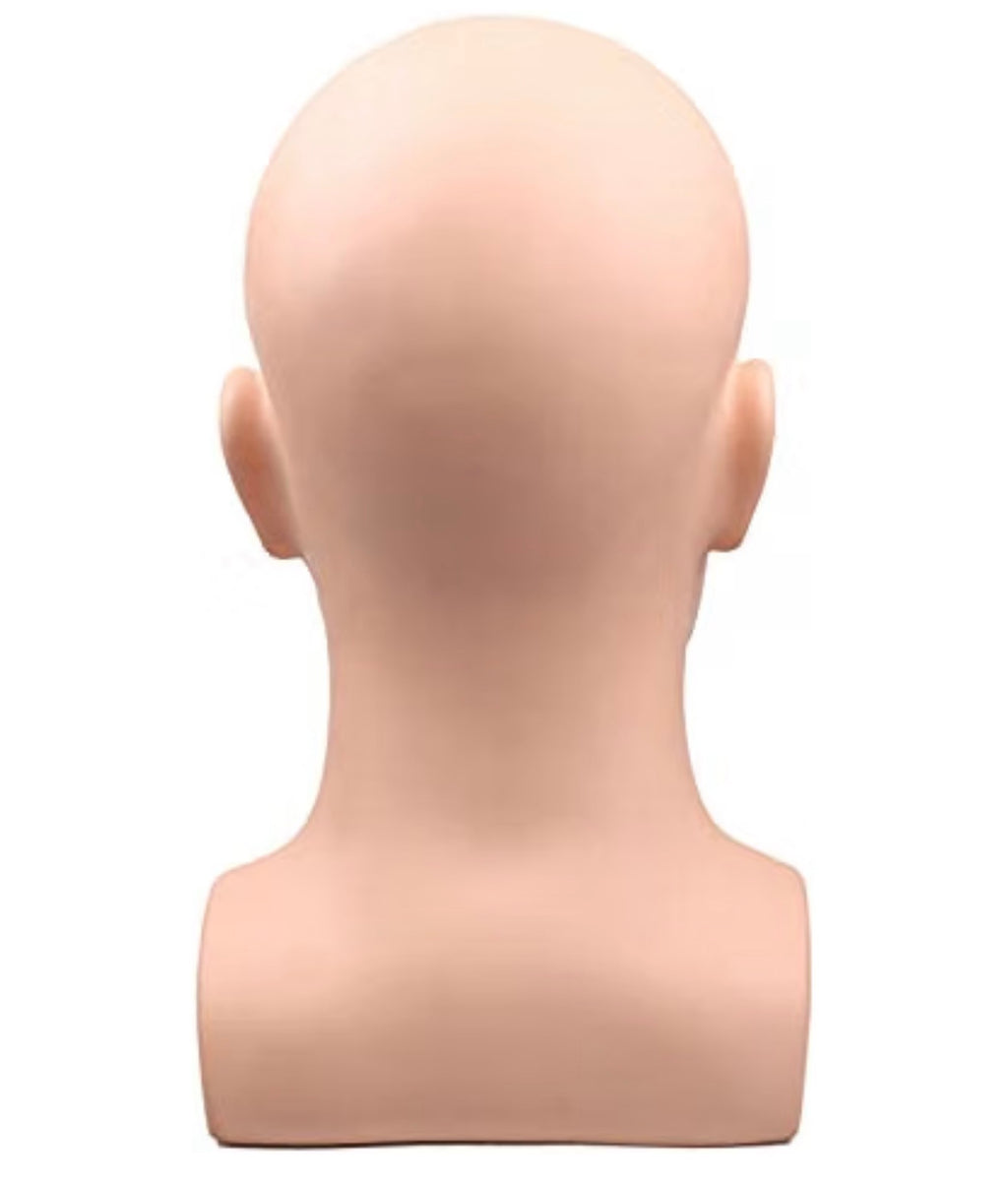 Male Foam Mannequin Head for Wigs Hats Headphones Masks Display