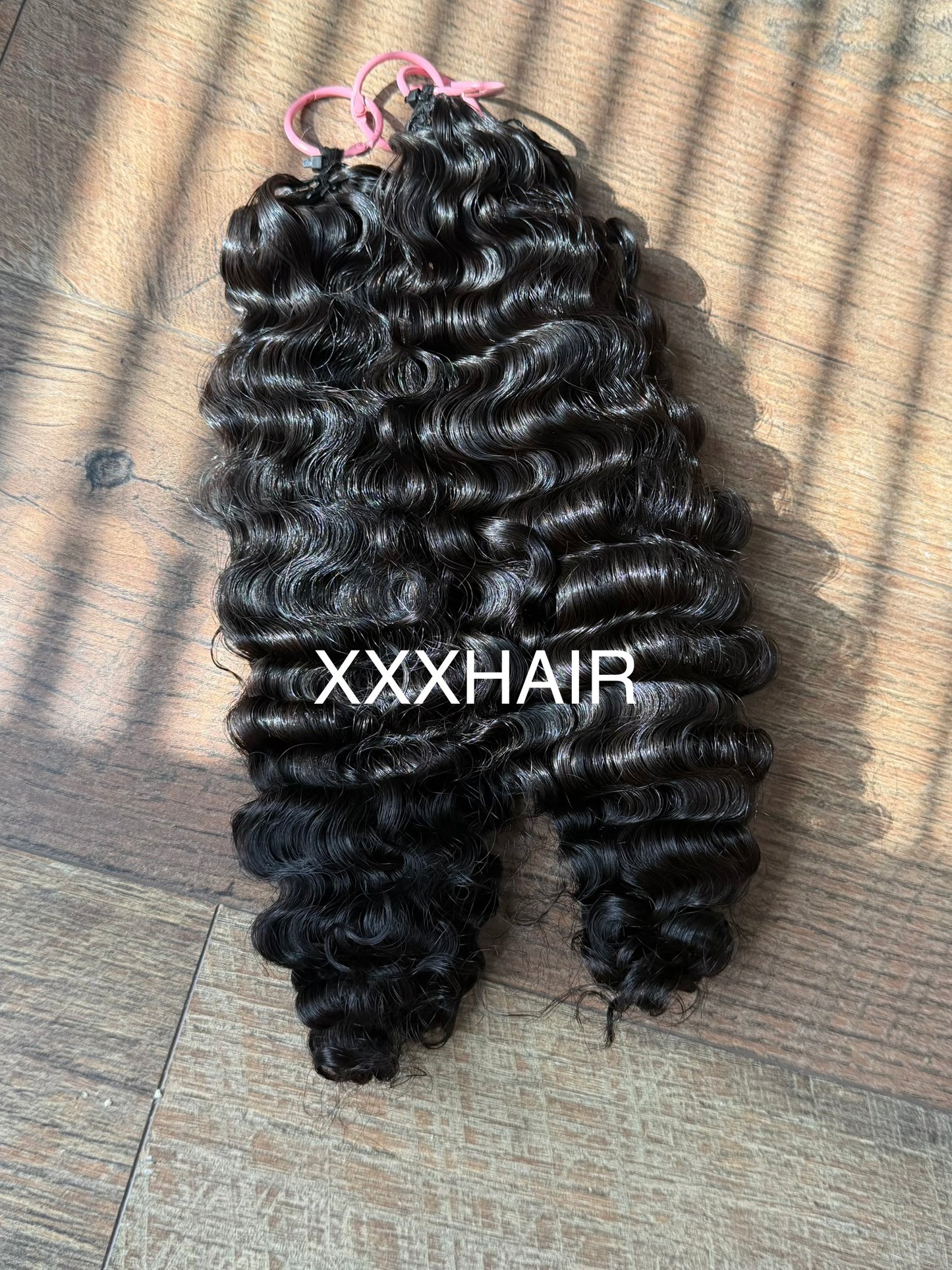 3 Bundles Of Raw Burmese Curly Feather Crotchet Human Hair Deal