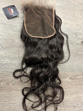 20” Ultra-HD Body Wave 5*5 Natural Color Virgin Human Hair Lace Closure