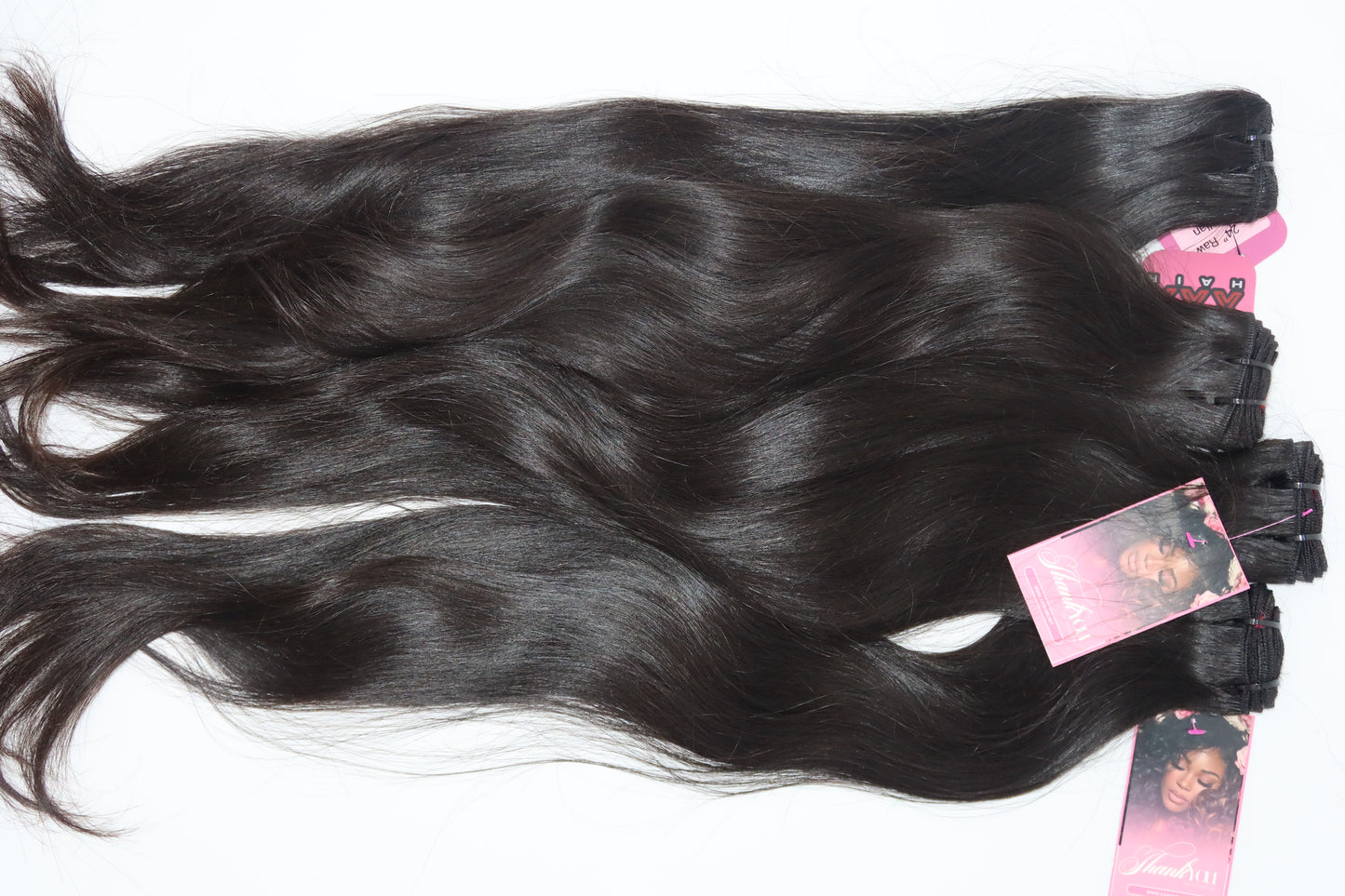 26” Raw Indian Straight Human Hair Bundle