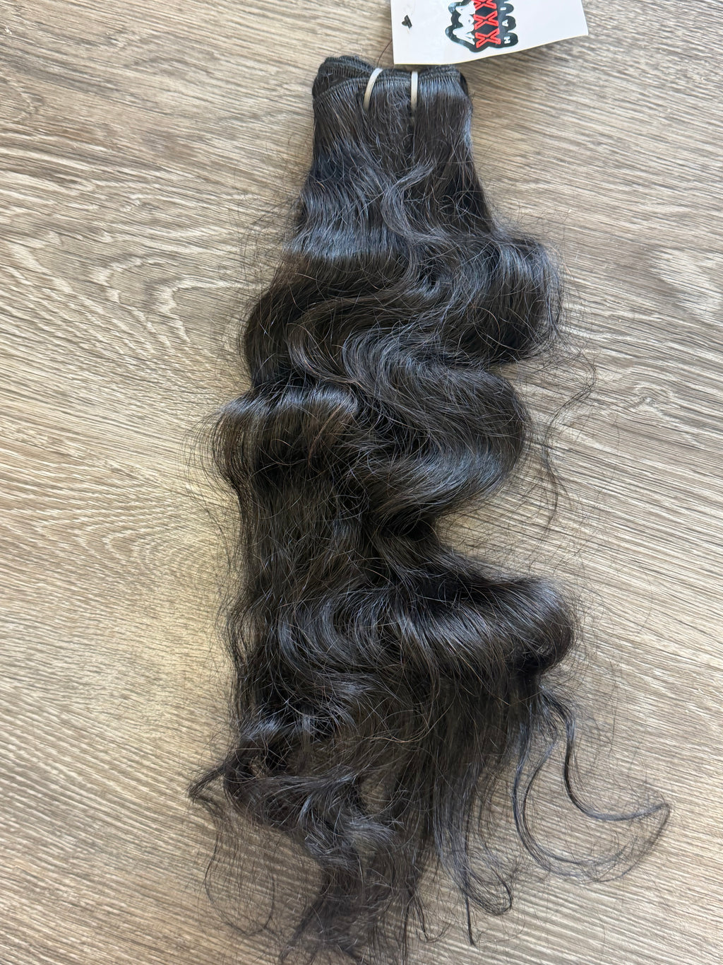 22” Raw Indian Wavy Human Hair Bundle (SALE)