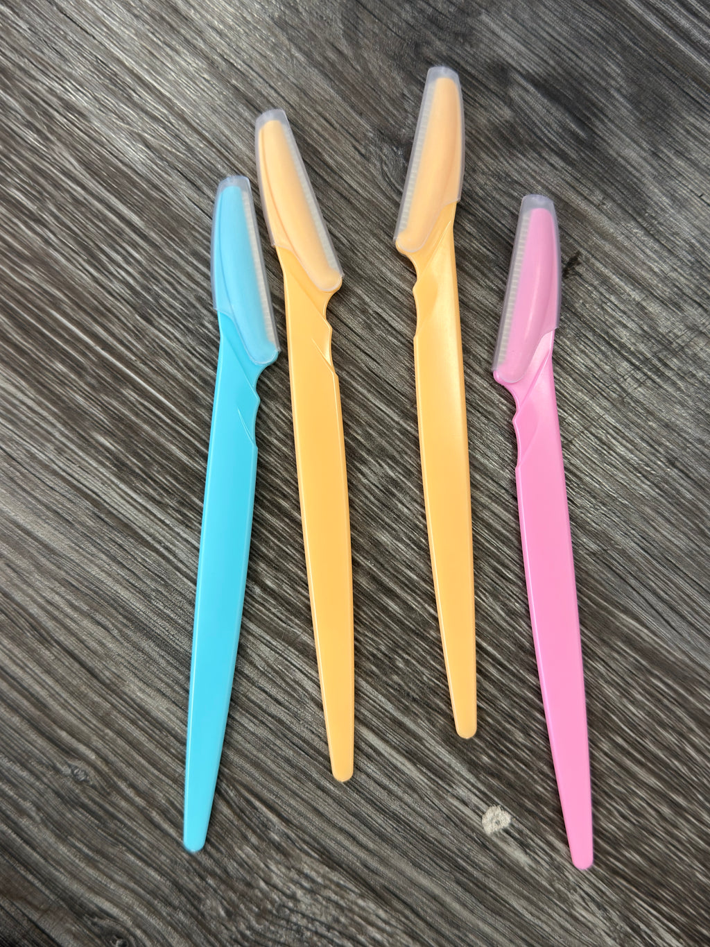 2pcs Eyebrow Razors Kit Multicolor Facial Brow Trimmer Hair Removal Tool