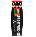 OUTRE X-PRESSION: 3X ULTRA PRE-STRETCHED KANEKALON BRAID 52” COLOR #1