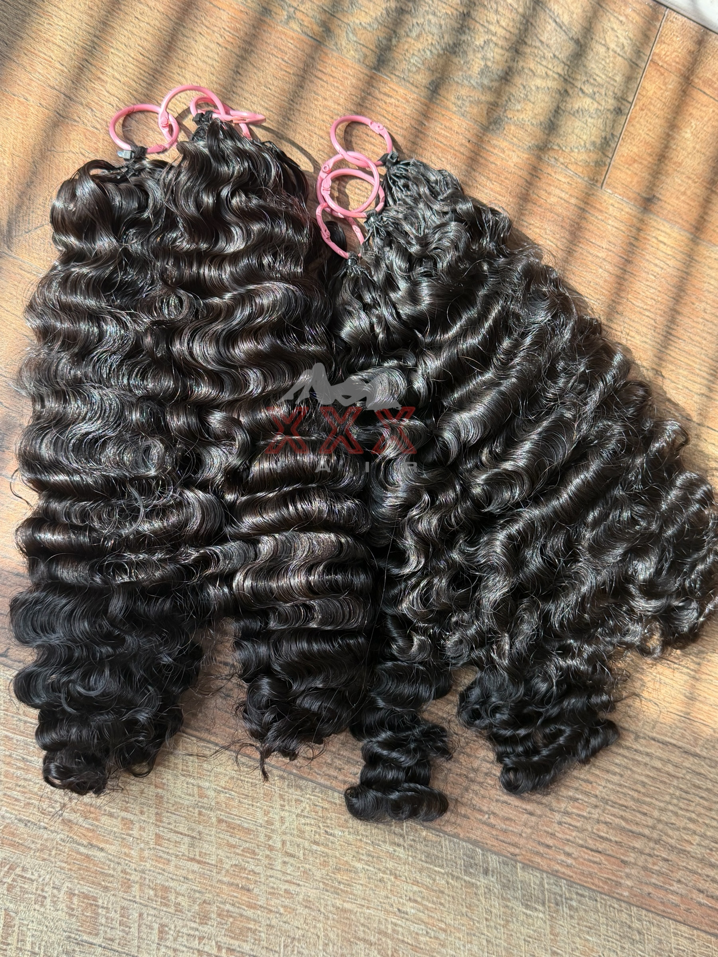 3 Bundles Of Raw Burmese Curly Feather Crotchet Human Hair Deal