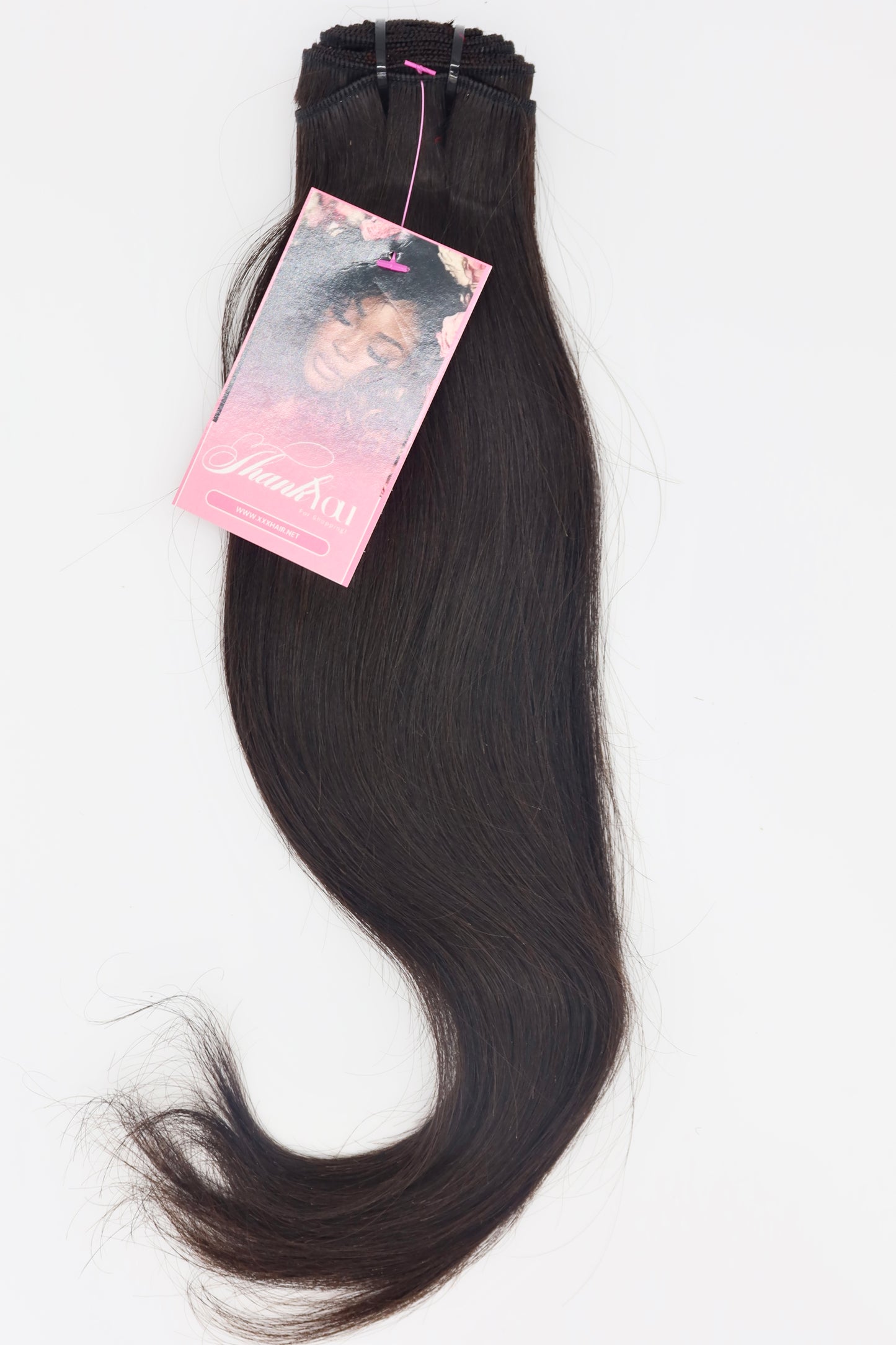 14” Raw Indian Straight Human Hair Bundle