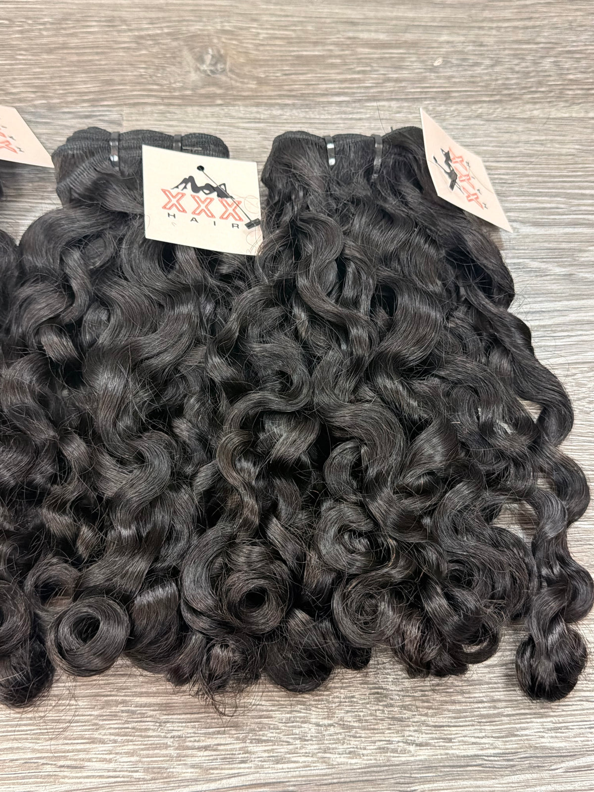 3 Bundles Of Virgin Indian Curly Hair Deal 16”16”16”