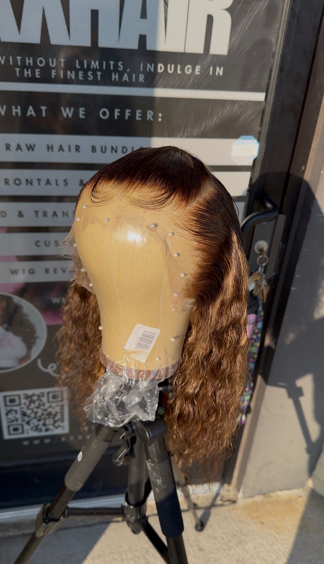 14” Virgin Spanish Curly HD 13*6 Custom Colored Human Hair Lace Front Wig