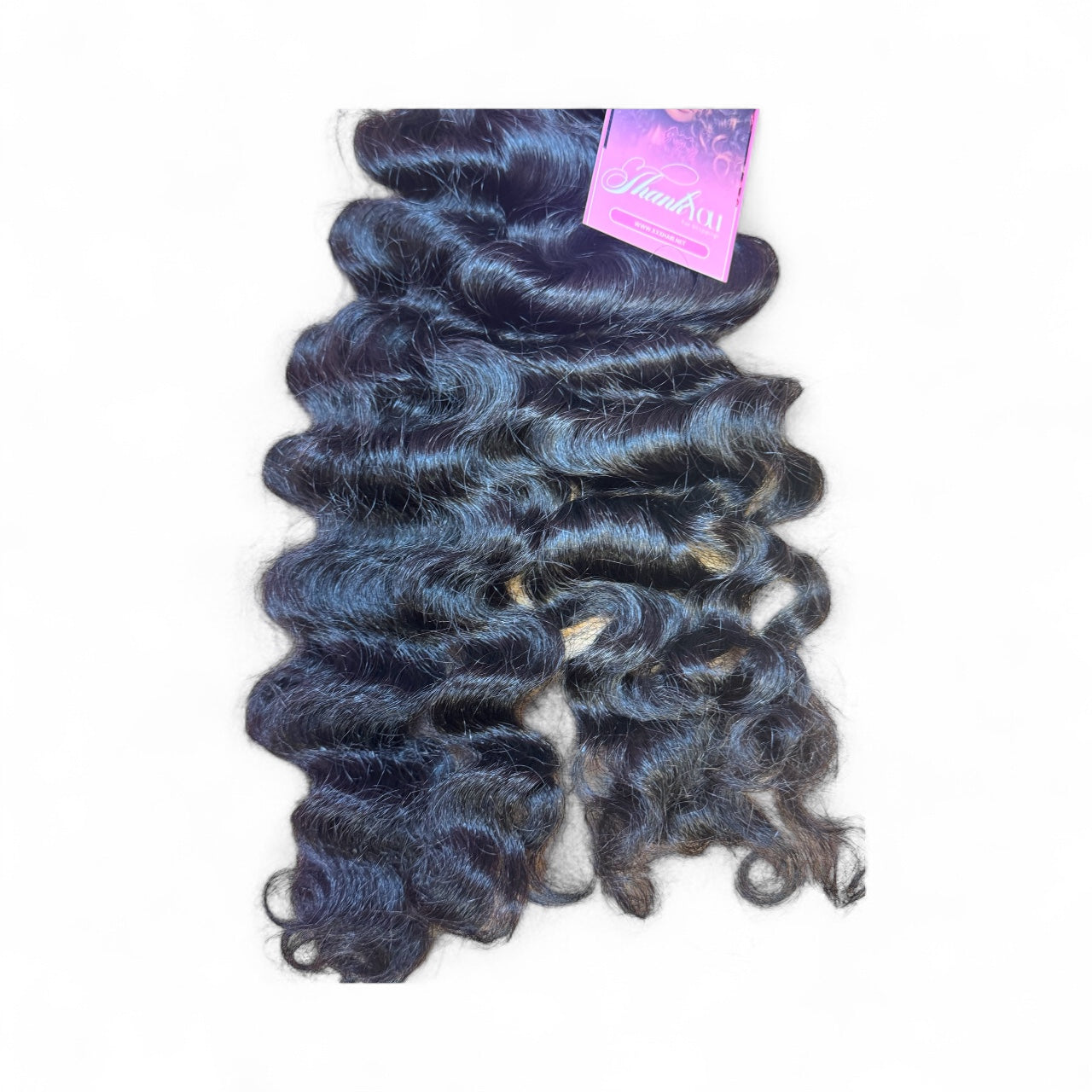 16" Tropical Curl Virgin Human Hair Bundle