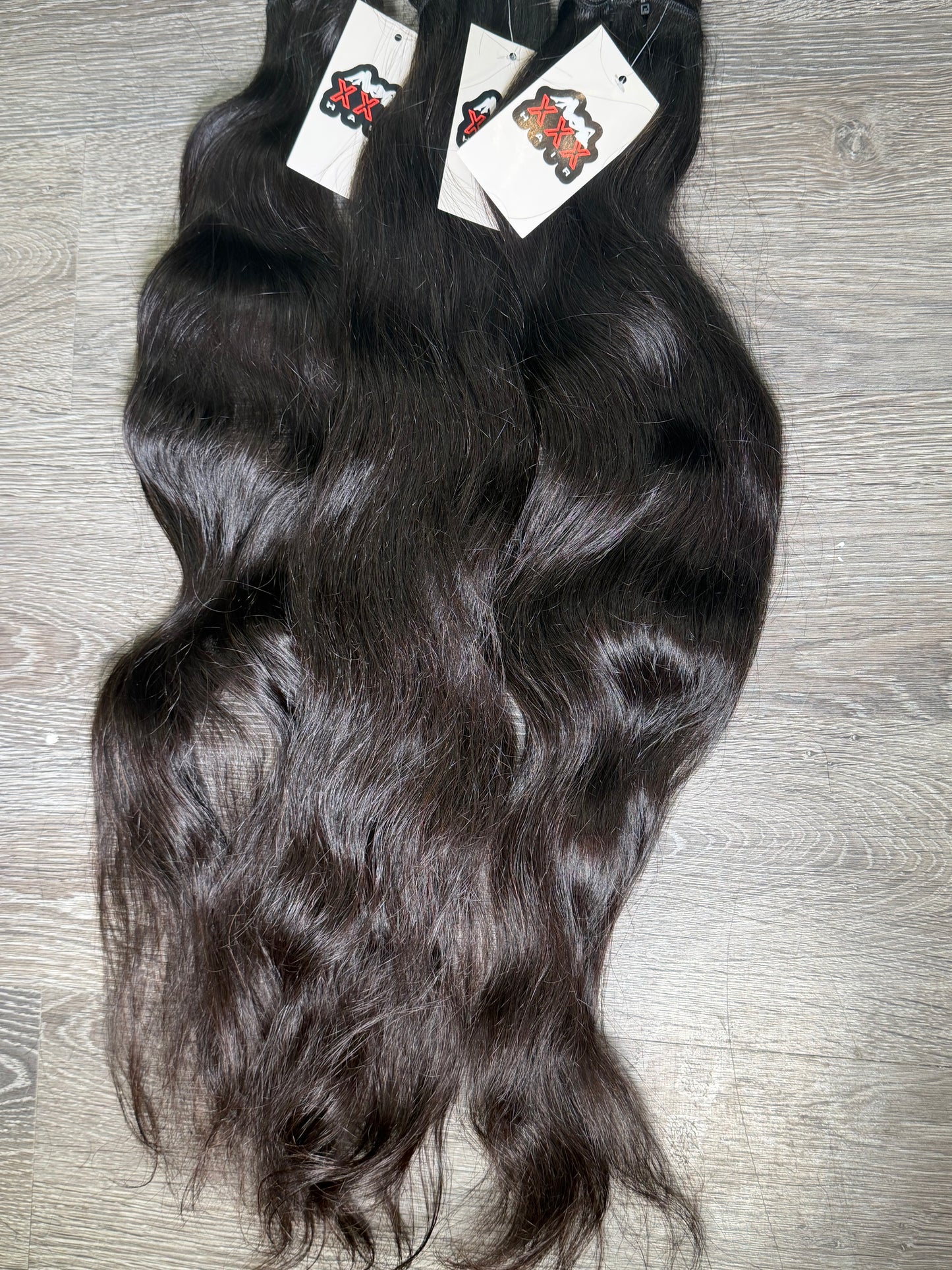 3 Bundles Raw Indonesian Single Donor Natural Straight Hair Deal 28”28”28”