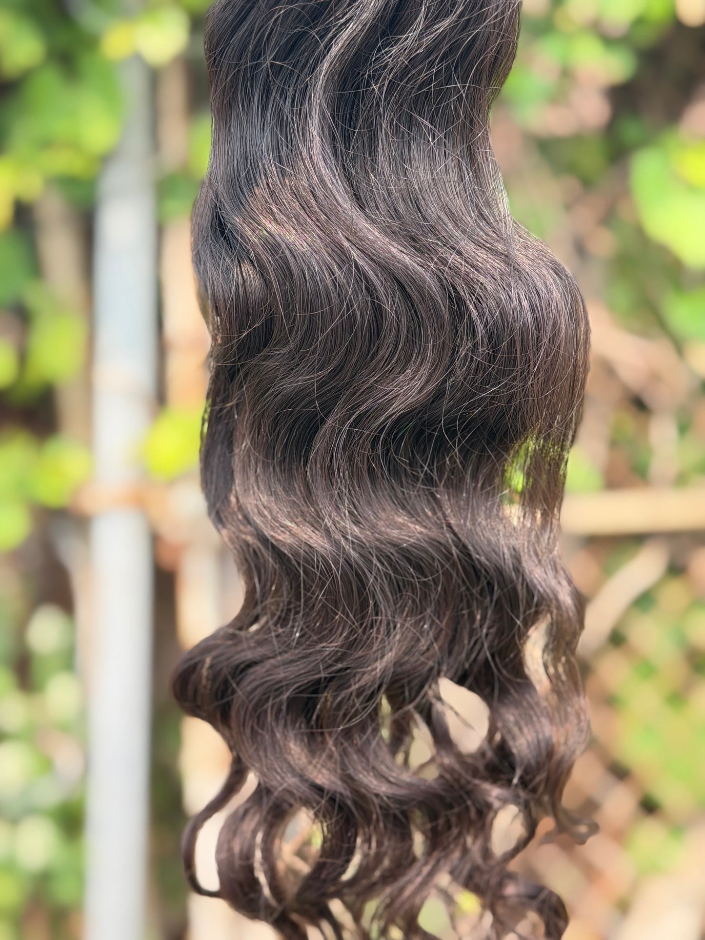 18” Raw Indian Wavy Human Hair Bundle