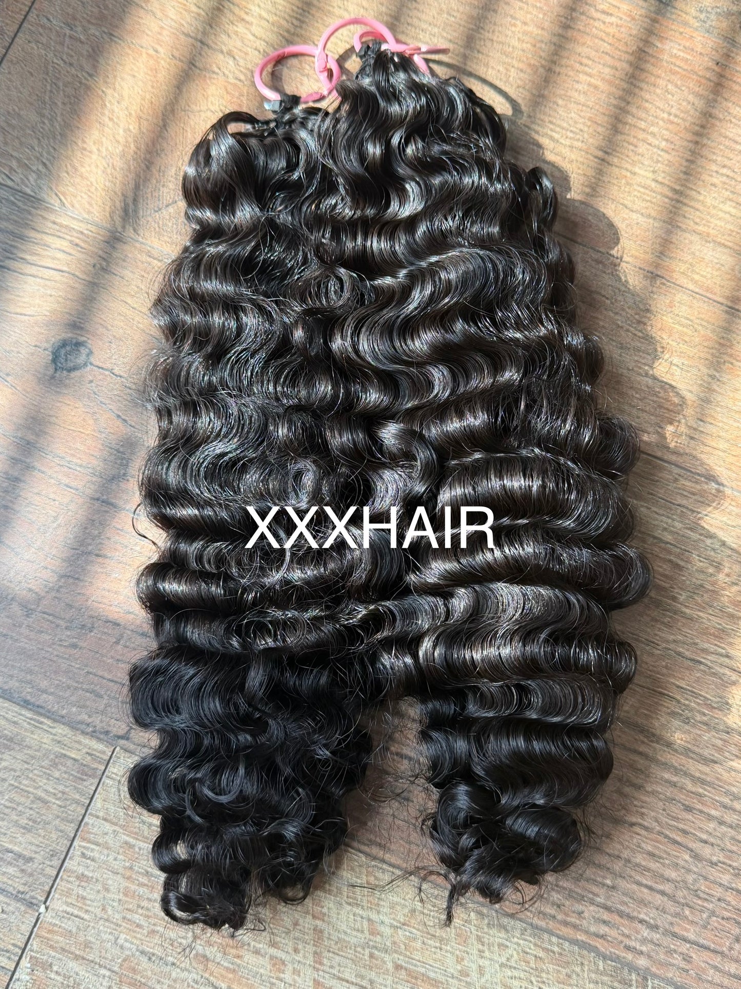 3 Bundles Of Raw Burmese Curly Feather Crotchet Human Hair Deal
