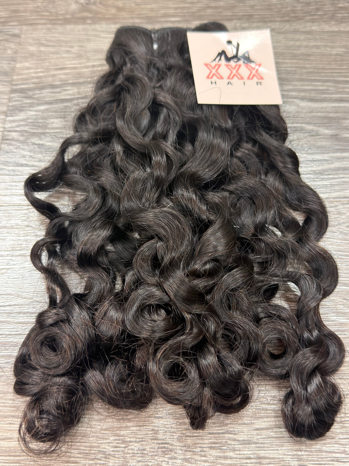 16” Virgin Indian Curly Hair Bundle
