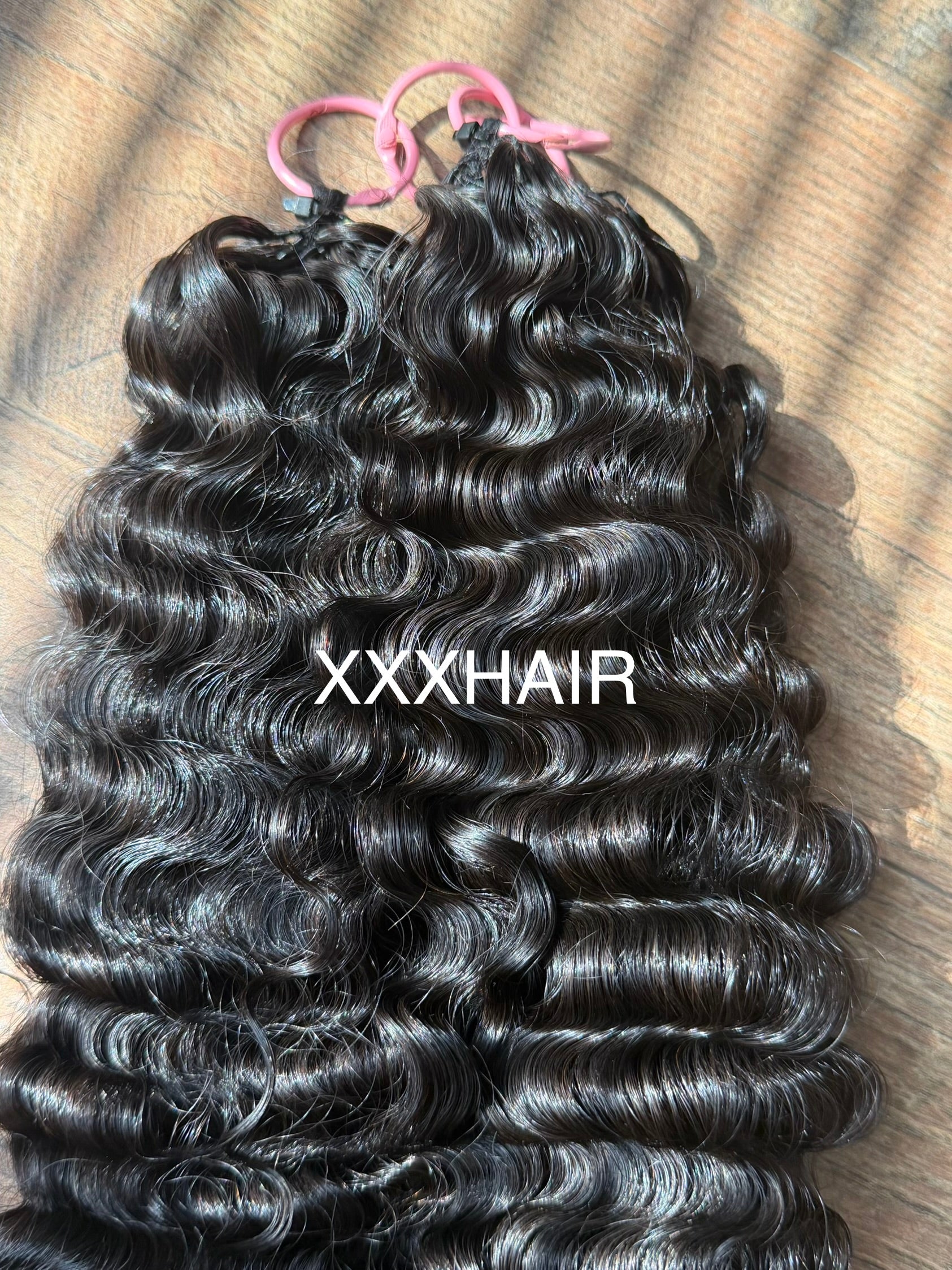 3 Bundles Of Raw Burmese Curly Feather Crotchet Human Hair Deal