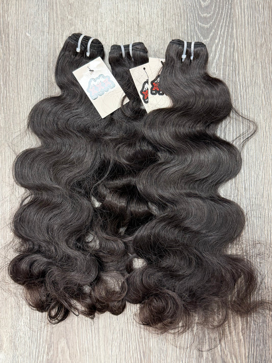 3 Bundles Of Cambodian Body Wave Virgin Hair 26”26”26” Deal