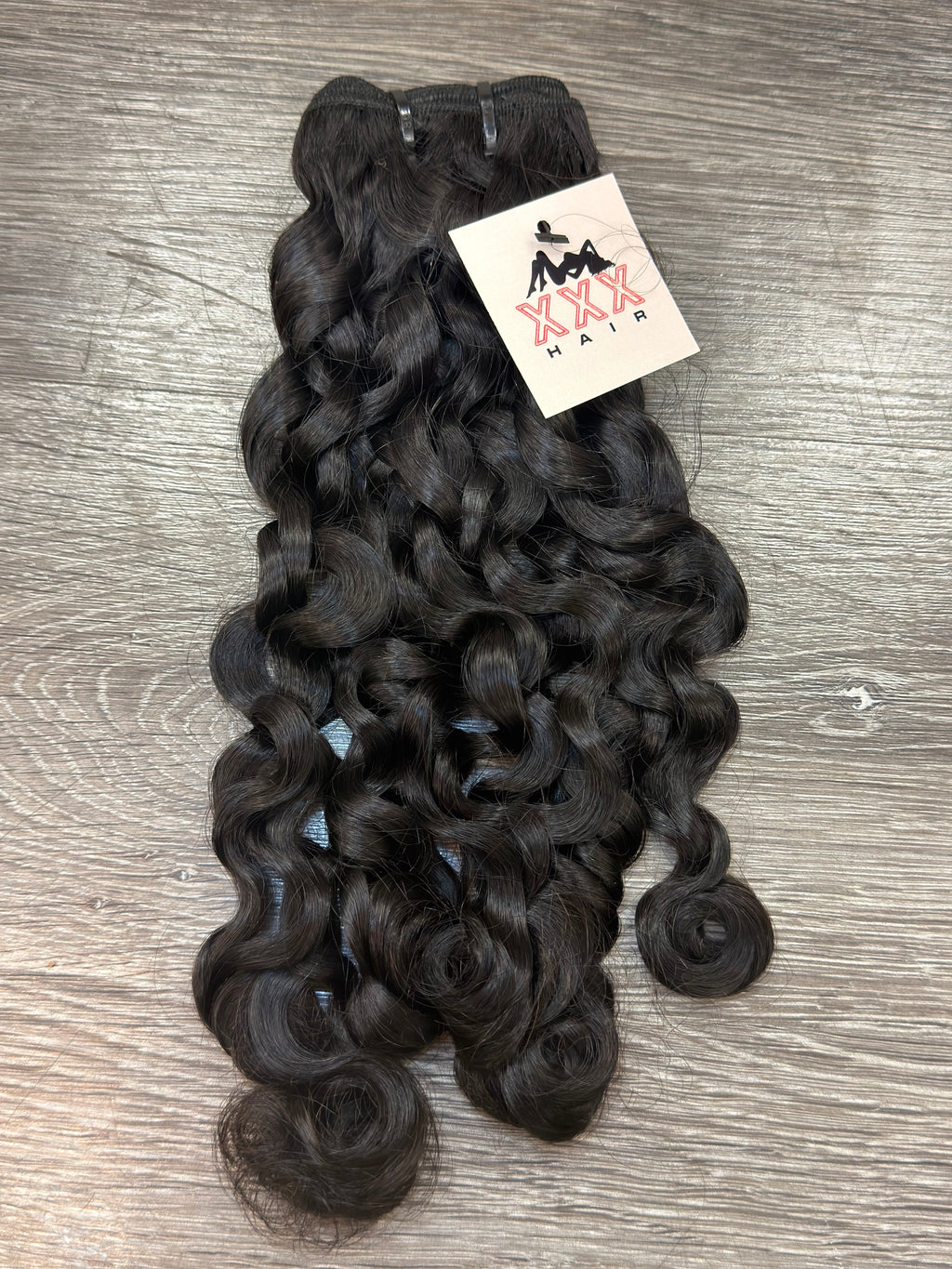 18” Virgin Indian Curly Hair Bundle