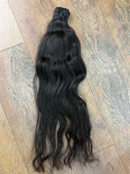 22” Raw Indian Wavy Hair Bundle SALE