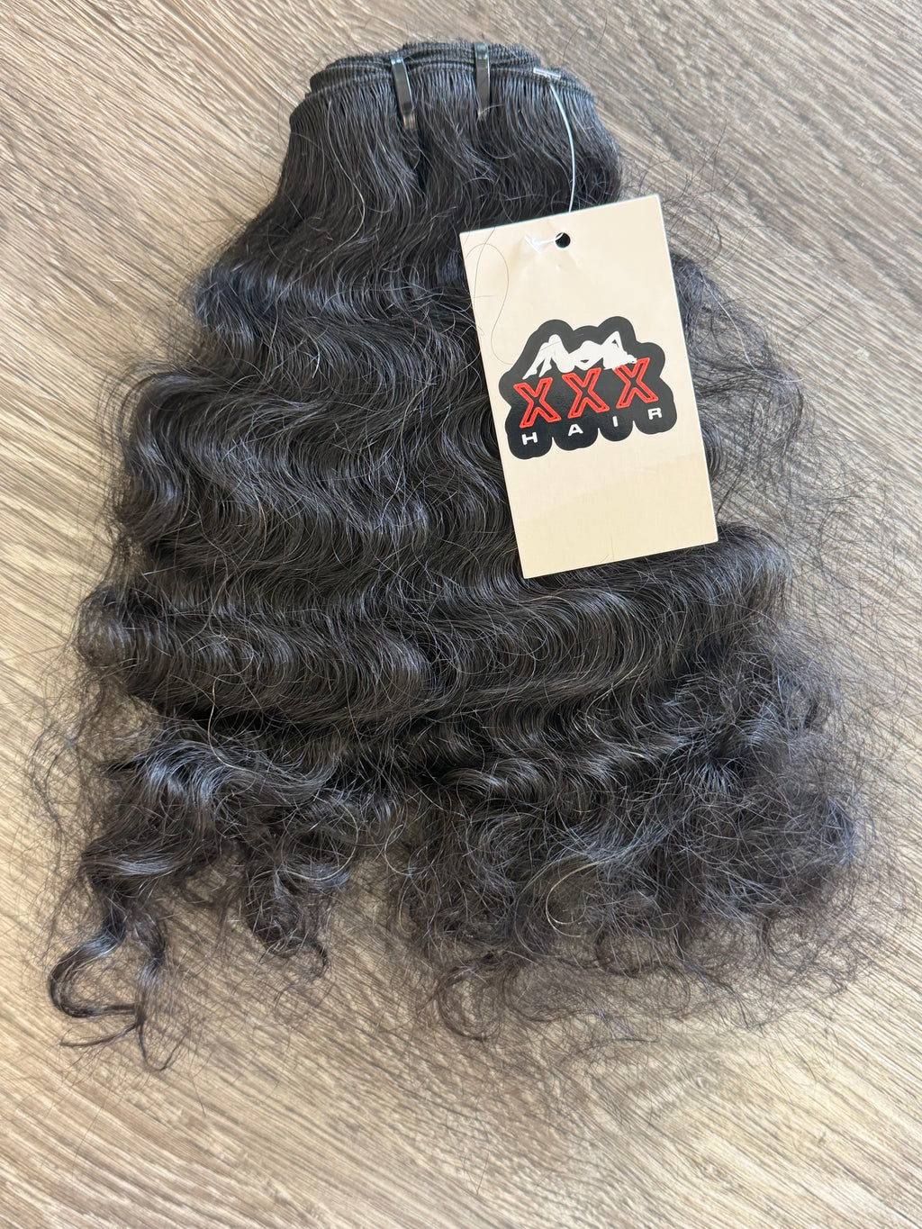 14” Raw Indian Curly Human Hair Bundle (SALE)