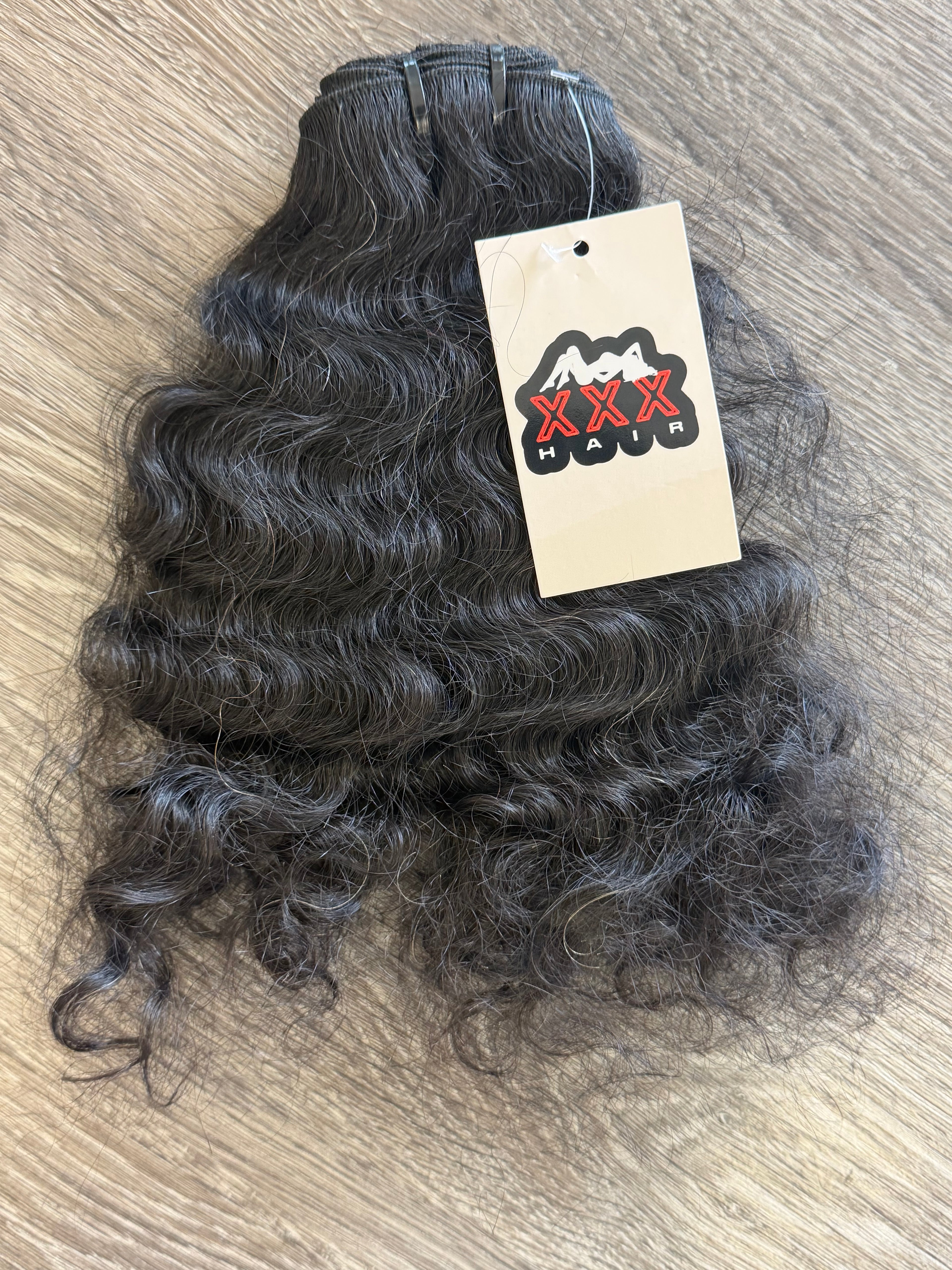 14” Raw Indian Curly Human Hair Bundle (SALE)