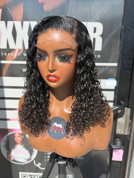 14” Raw Burmese HD 6*6 Lace Closure Wig