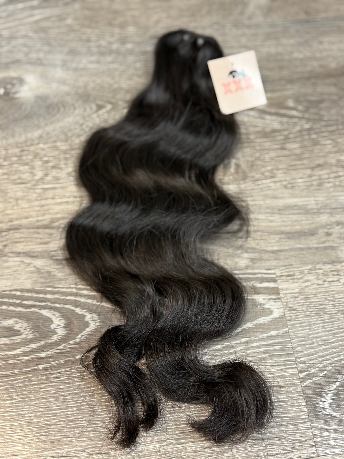 20” Raw Cambodian Wavy Human Hair Bundle