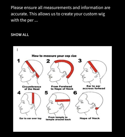 Same- Day Custom Wig Construction— Starting At $50
