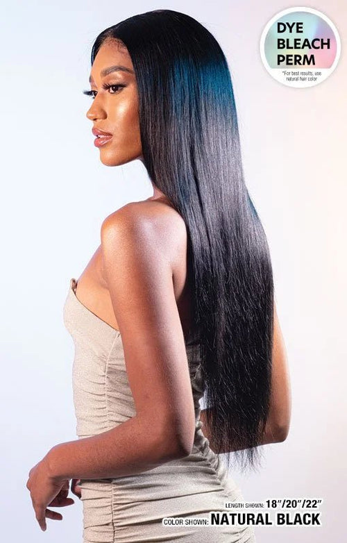 Shake N Go Glossy – 2x6 Natural Straight Lace Closure 12”