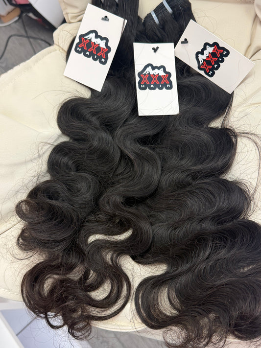 3 Bundles Cambodian Virgin Body Wave Hair Deal 22”24”26”