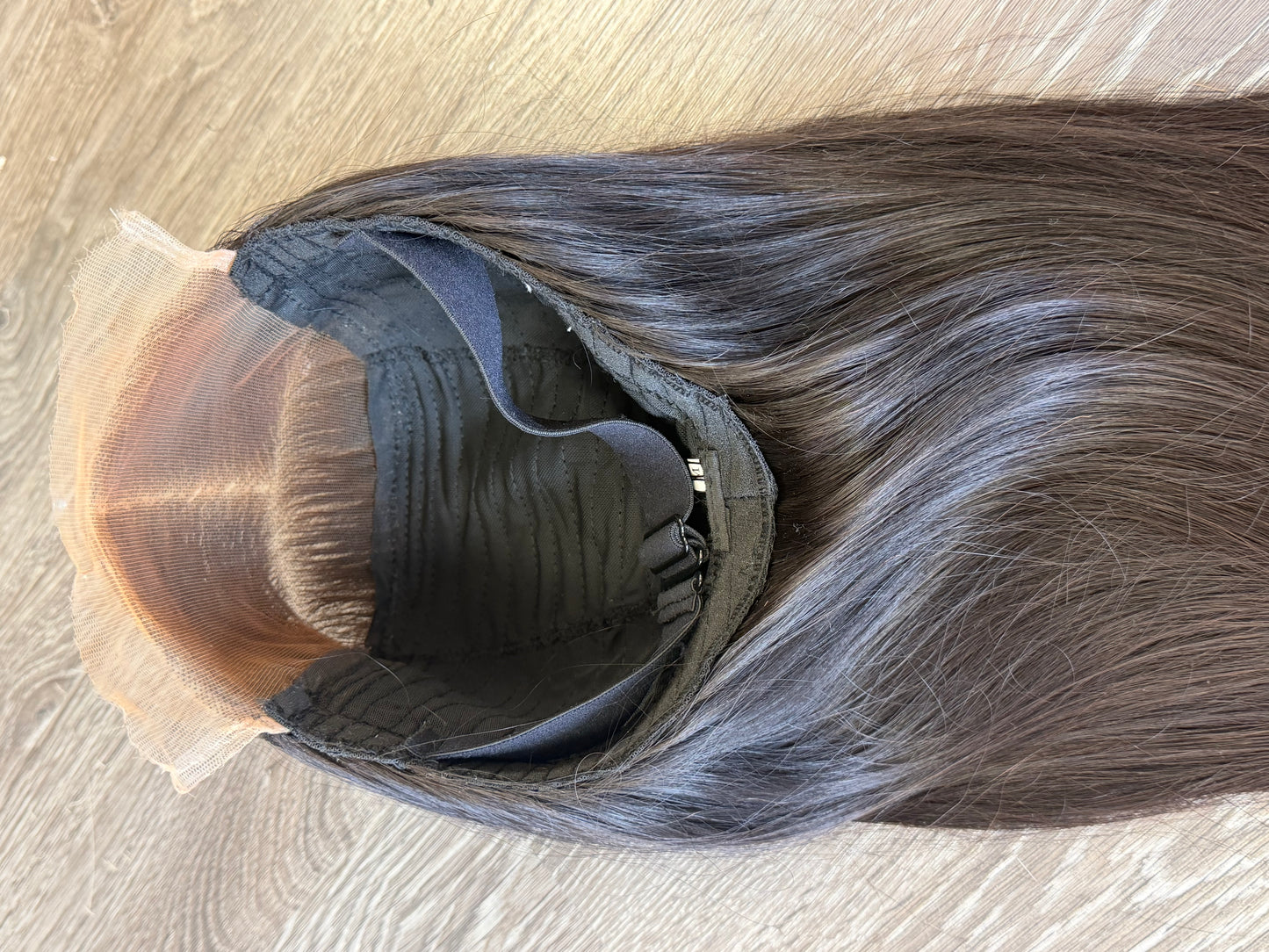 20” Virgin Cambodian Straight HD 6*6 Lace Closure Human Hair Wig
