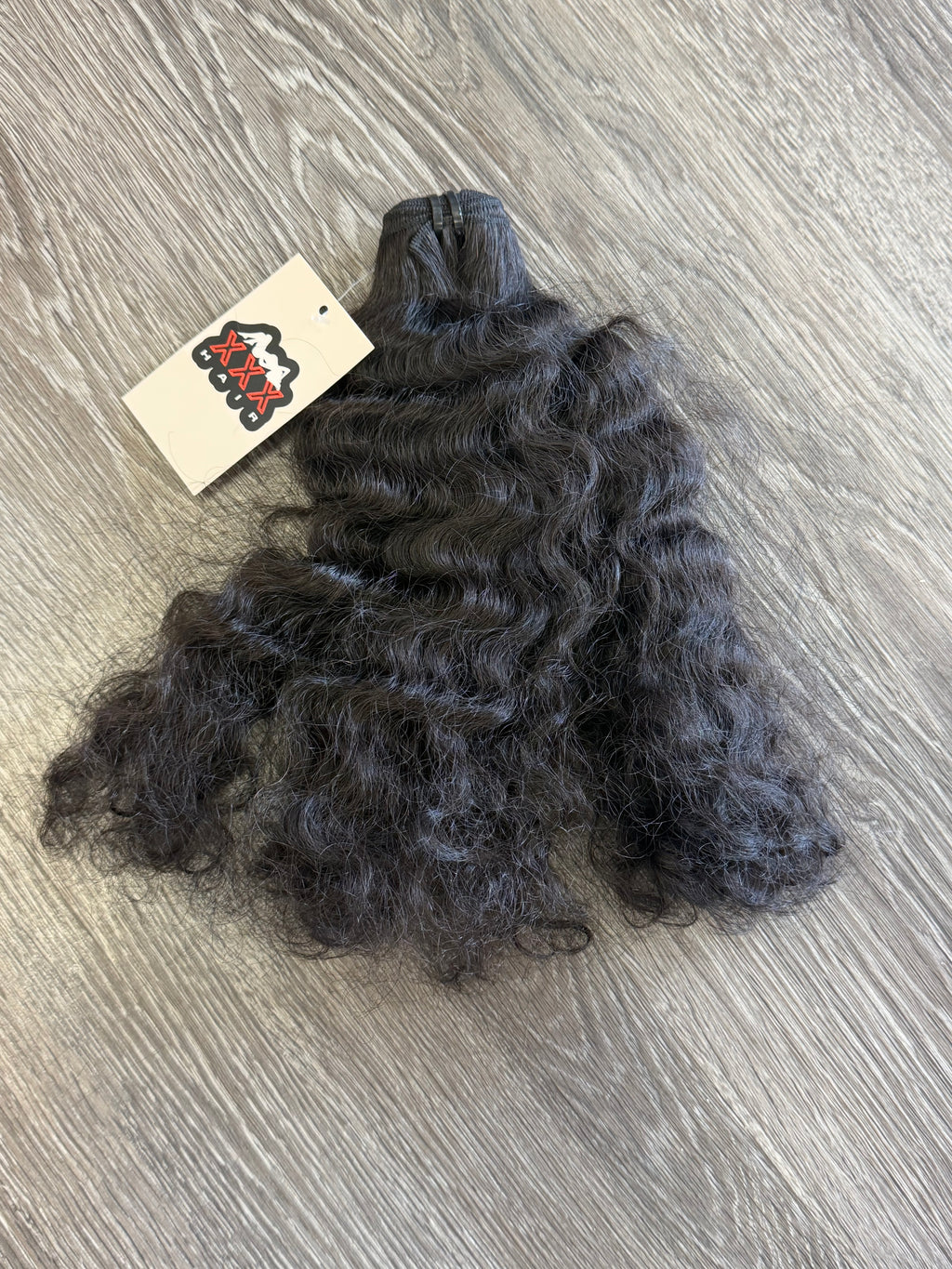 16” Raw Indian Curly Human Hair Bundle (SALE)