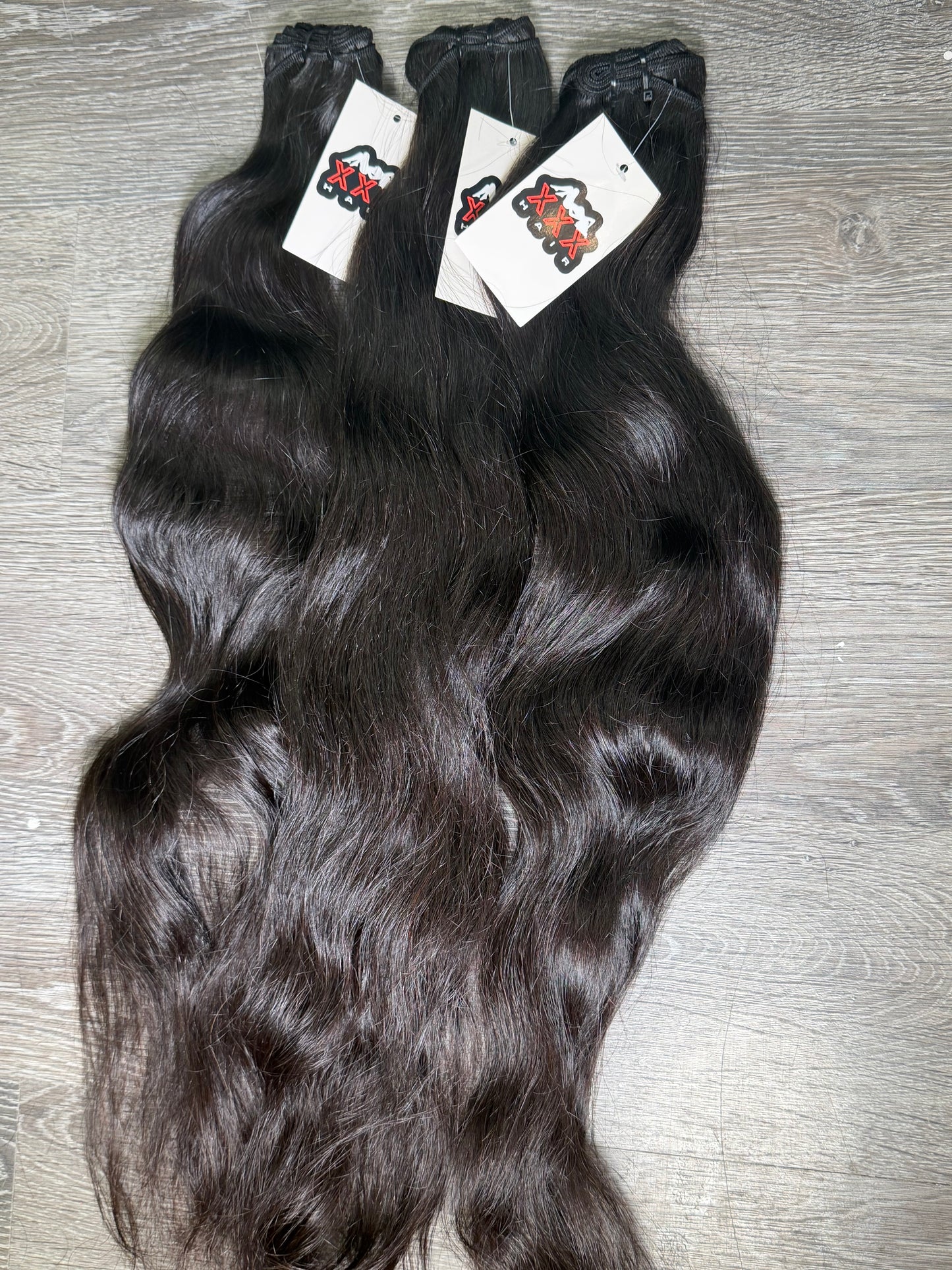 3 Bundles Raw Indonesian Single Donor Natural Straight Hair Deal 28”28”28”