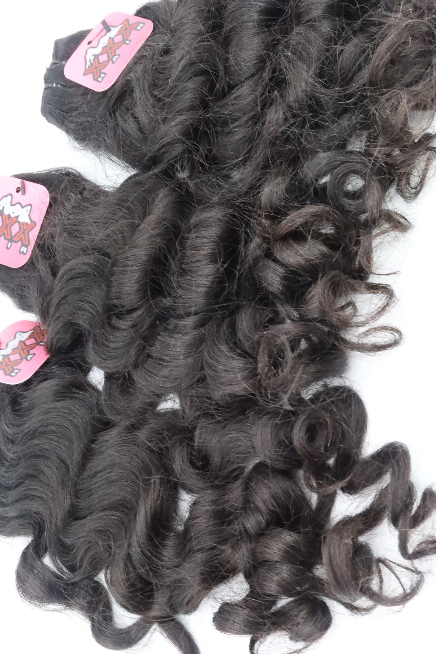 3 Bundles Raw Indian Wavy Curly 20”20”20” Human Hair Bundle Deal