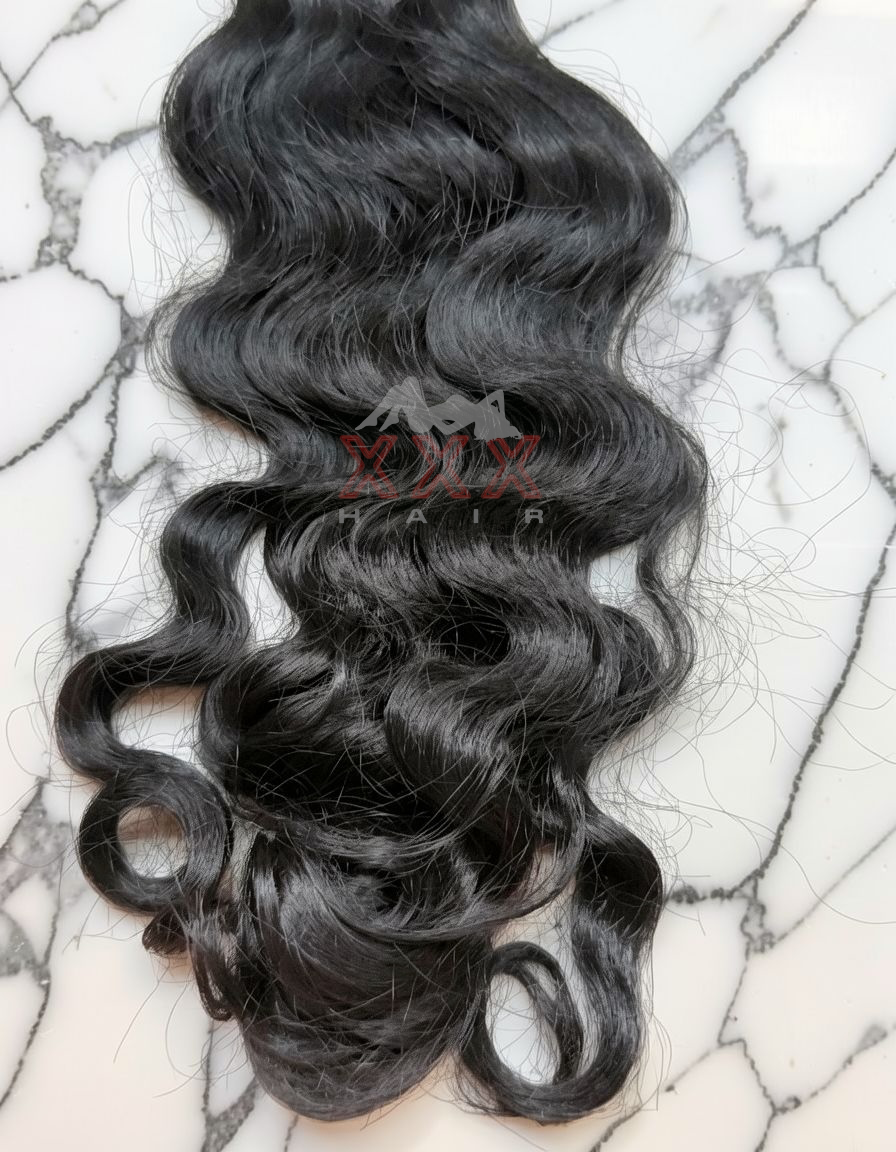 24” Raw South Indian Curly Human Hair Bundle