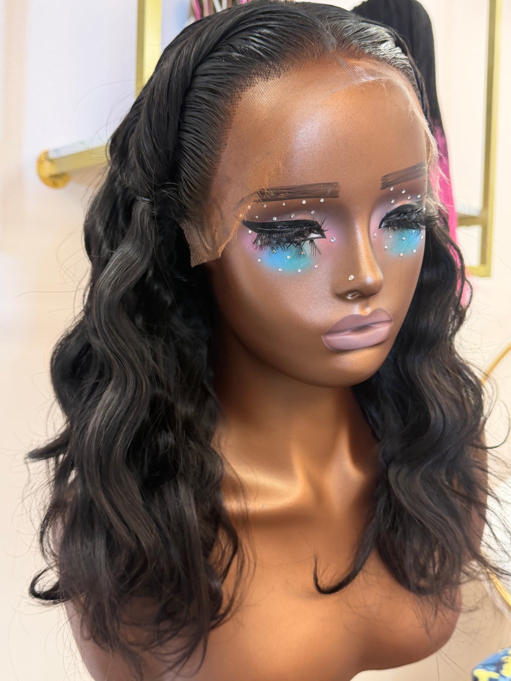 12” Virgin Brazilian Straight HD 13*4 Lace Frontal Human Hair Wig