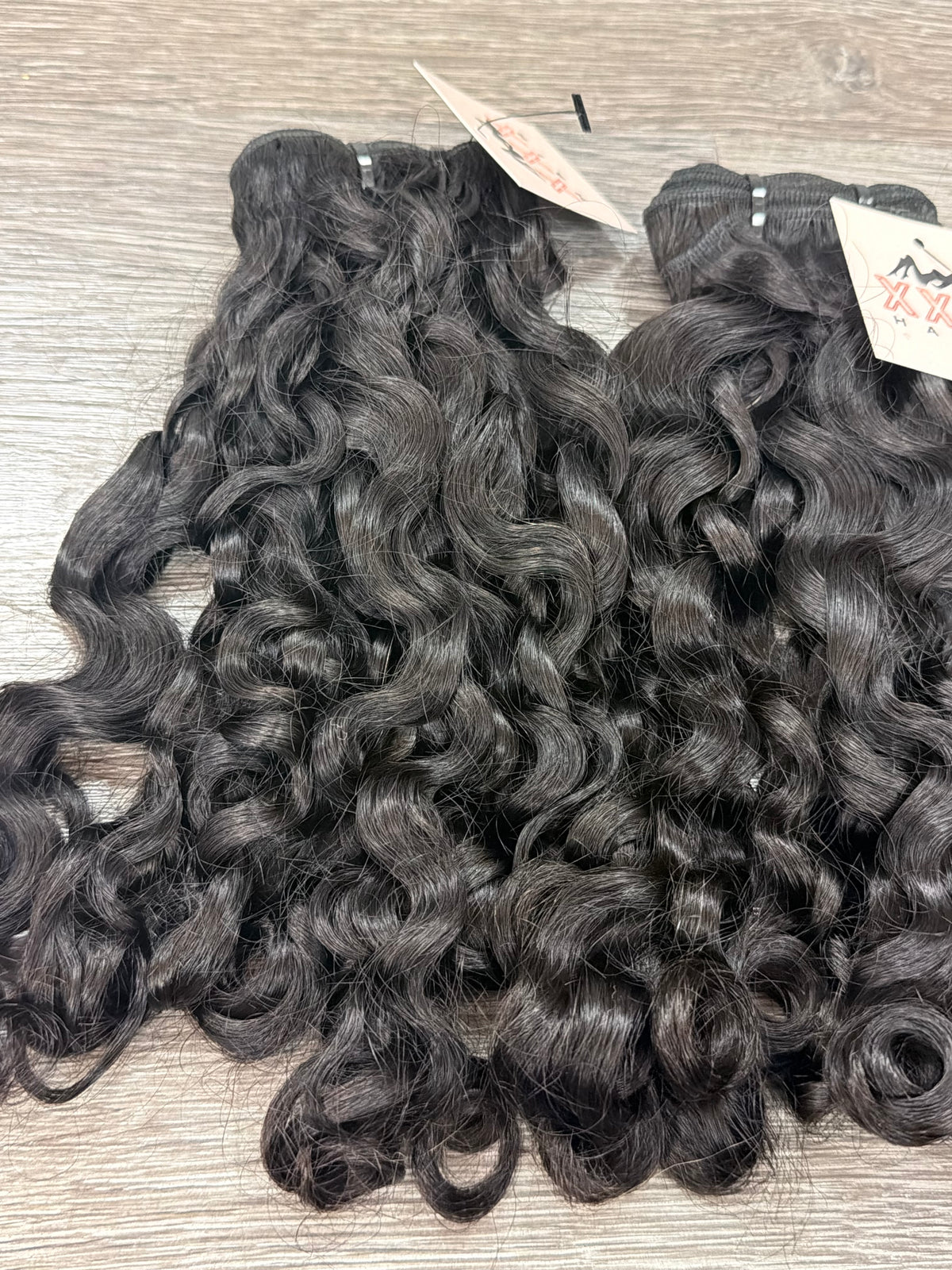 3 Bundles Of Virgin Indian Curly Hair Deal 16”16”16”