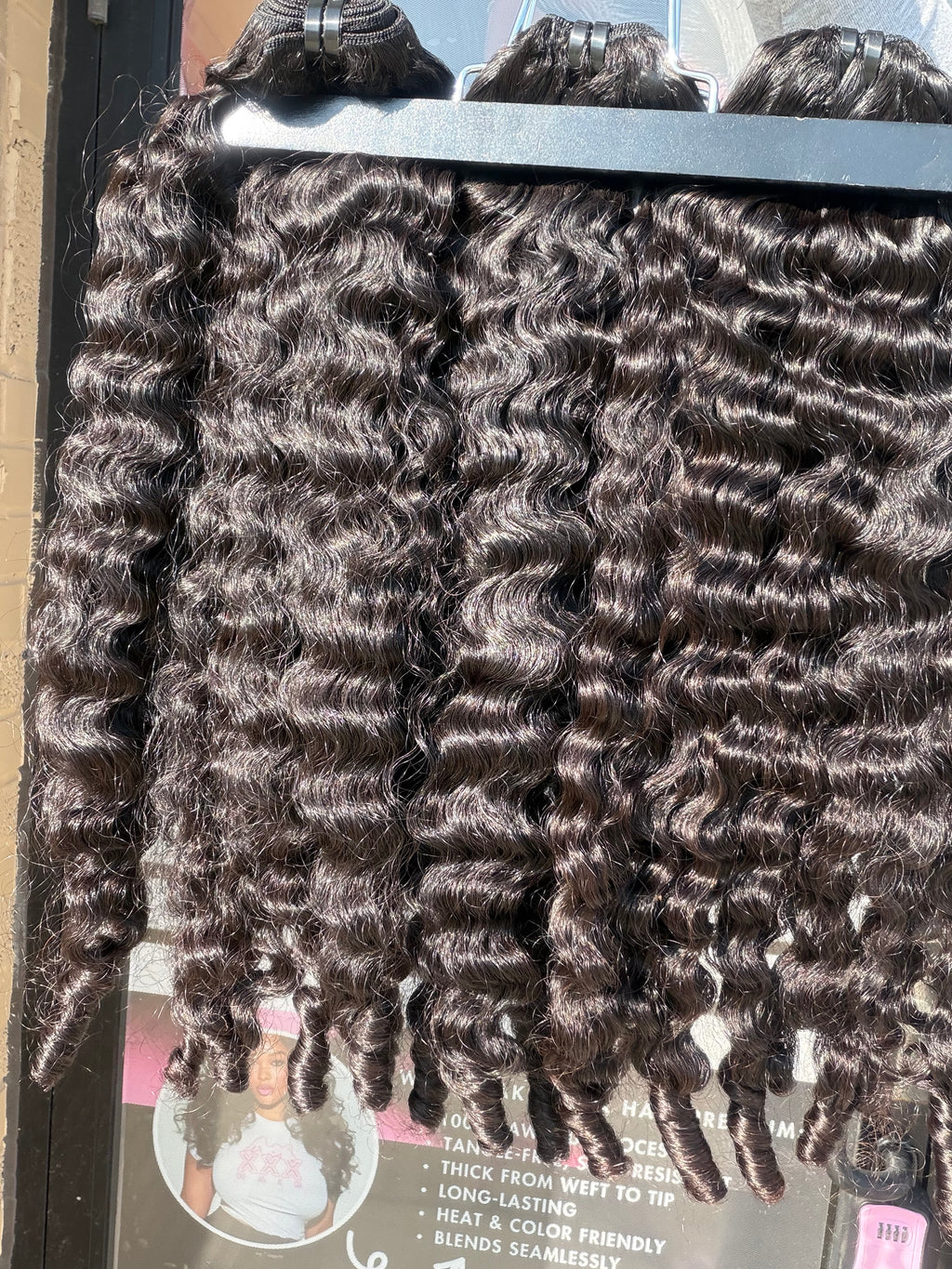 26” Burmese Curly Virgin Human Hair Bundle