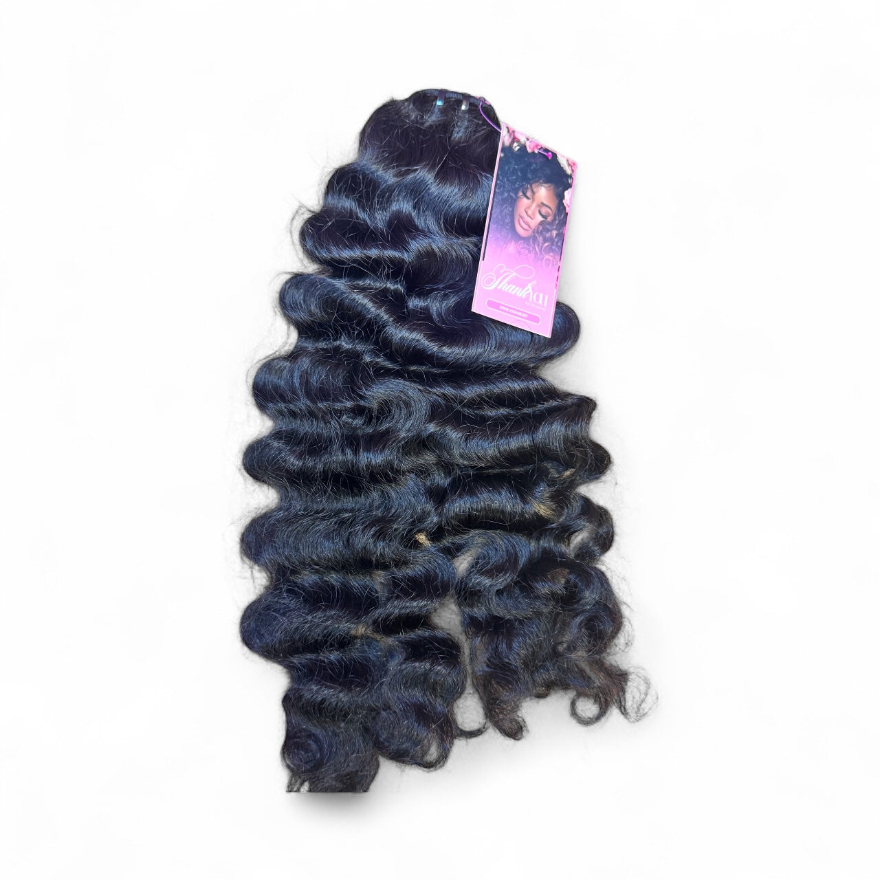 16" Tropical Curl Virgin Human Hair Bundle