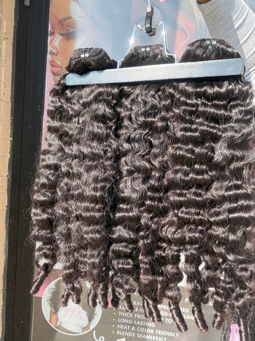 26” Burmese Curly Virgin Human Hair Bundle