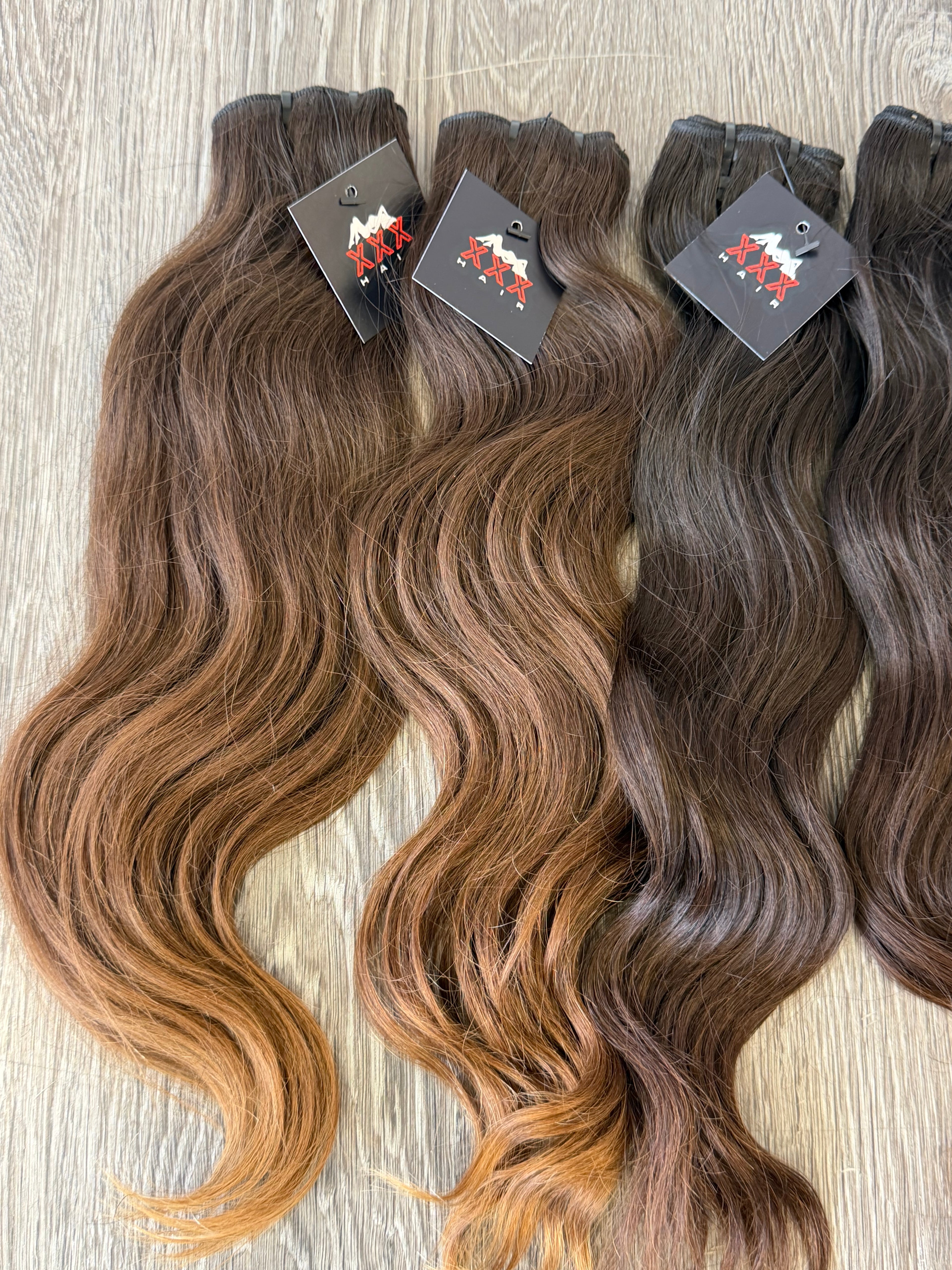 18” Raw Seawave Natural Color Human Hair Bundle