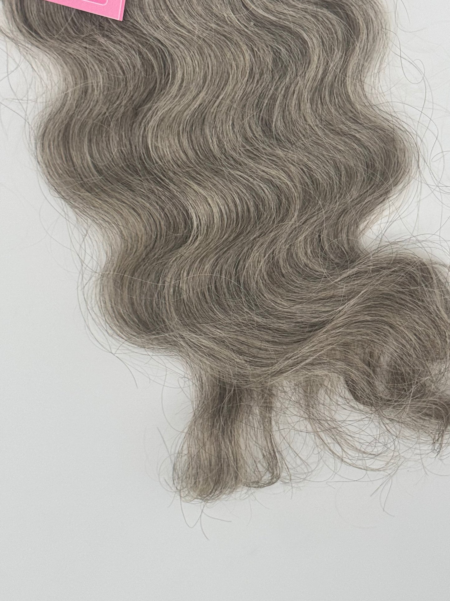 16” Grey Raw Indian Human Hair Bundle