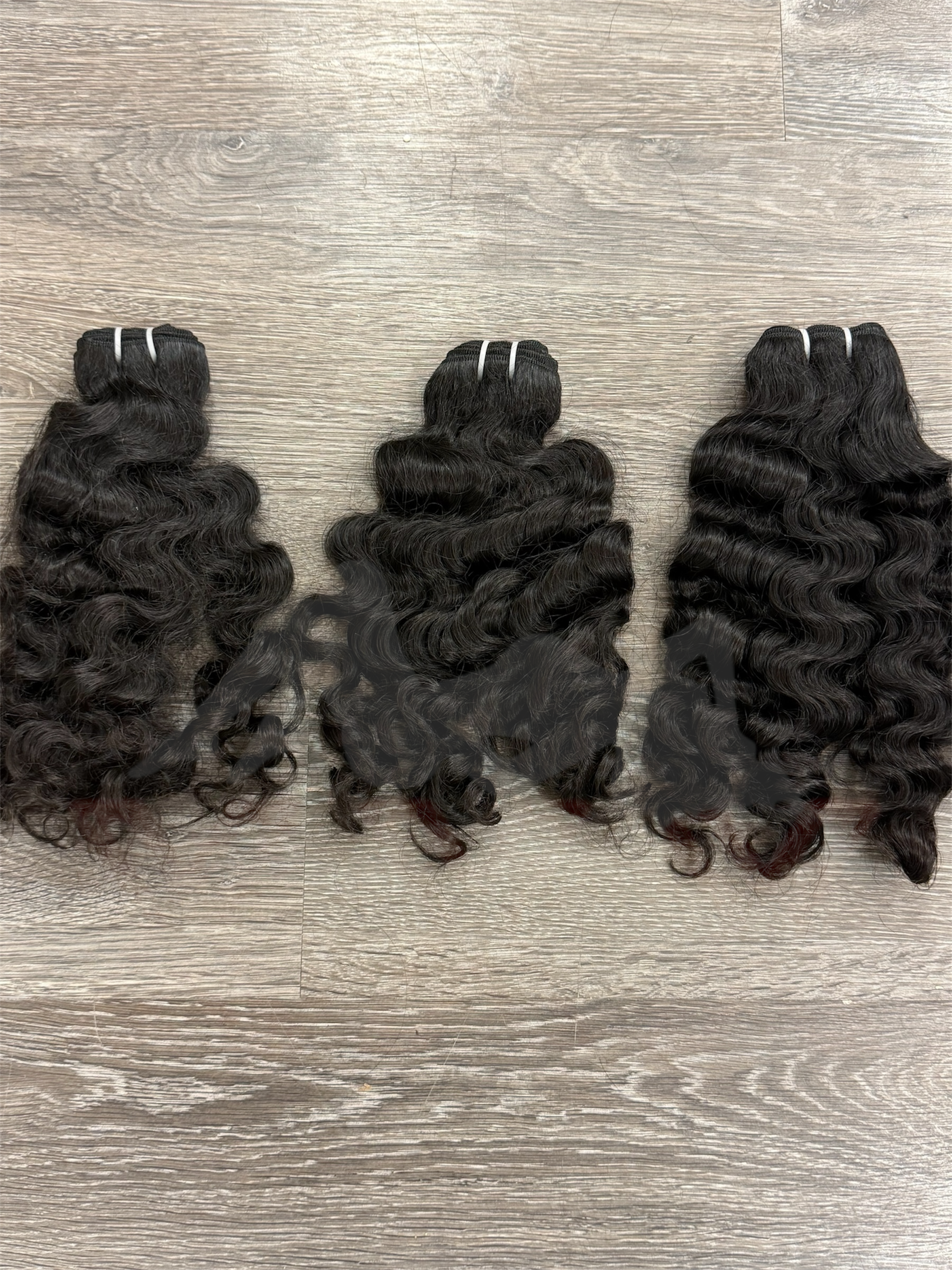 16” Raw South Indian Curly Unprocessed Human Hair Bundle