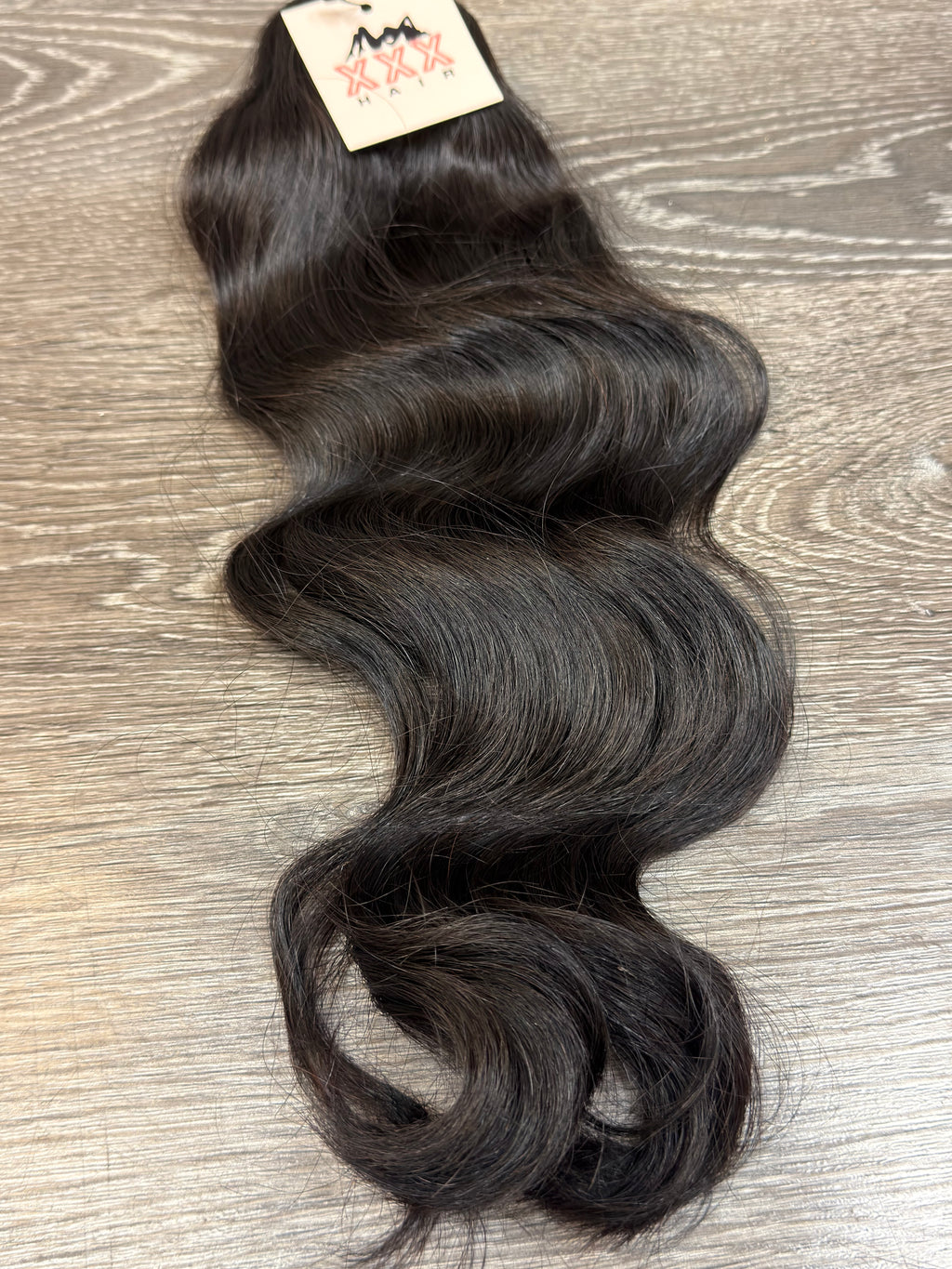 18” Raw Cambodian Wavy Human Hair Bundle