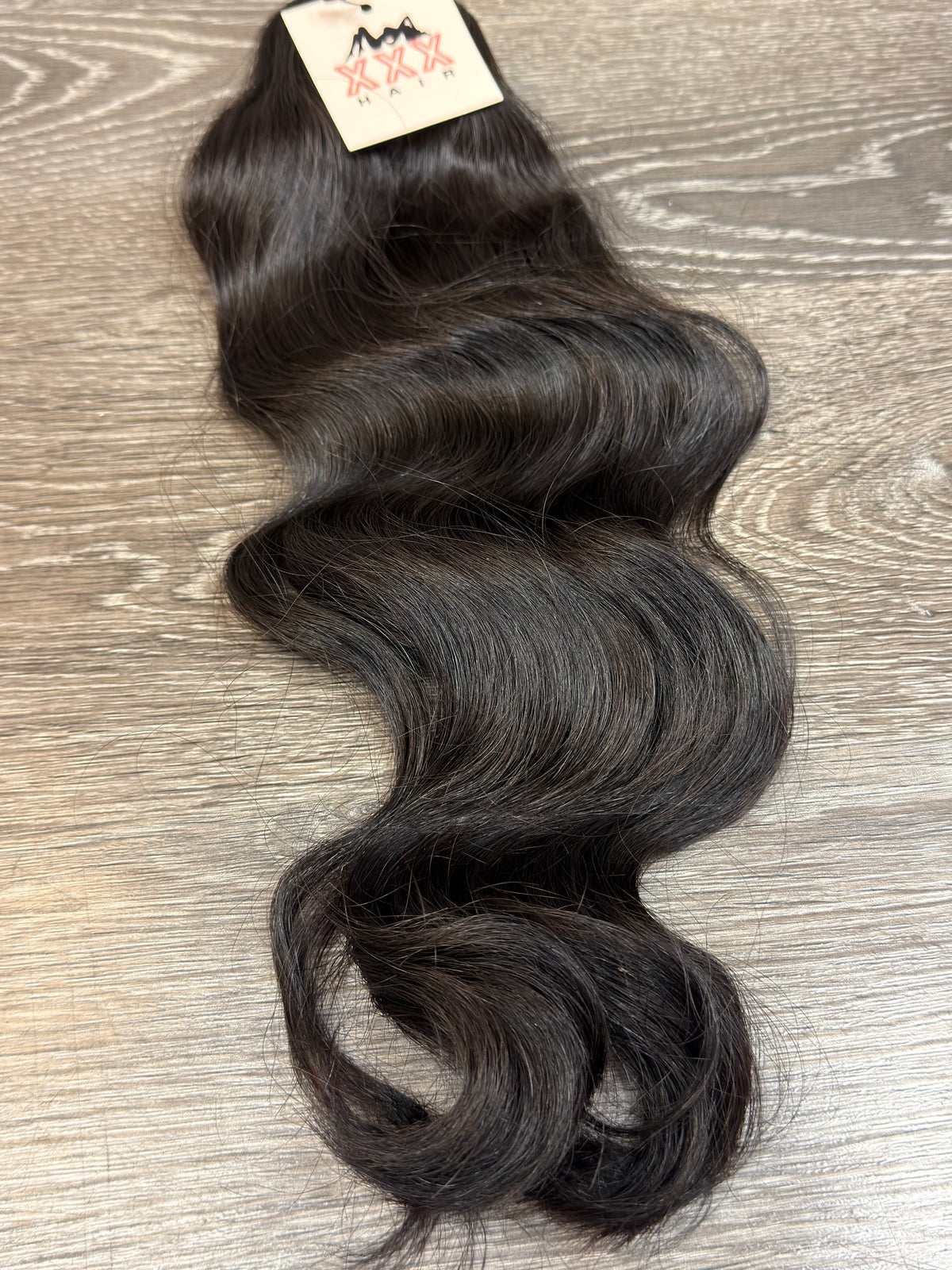 18” Raw Cambodian Wavy Human Hair Bundle