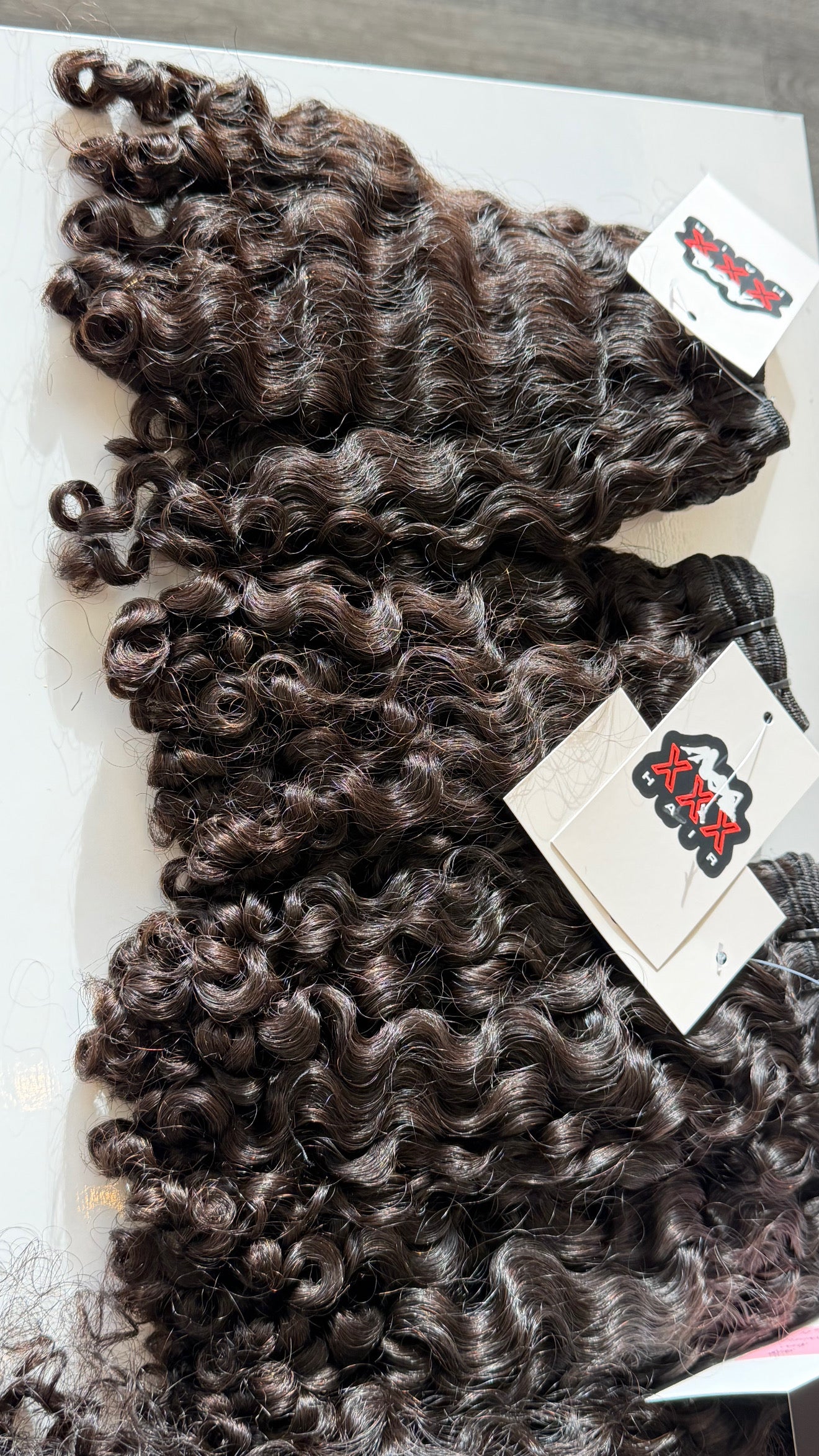 12” Raw Burmese Curly Hair Bundle
