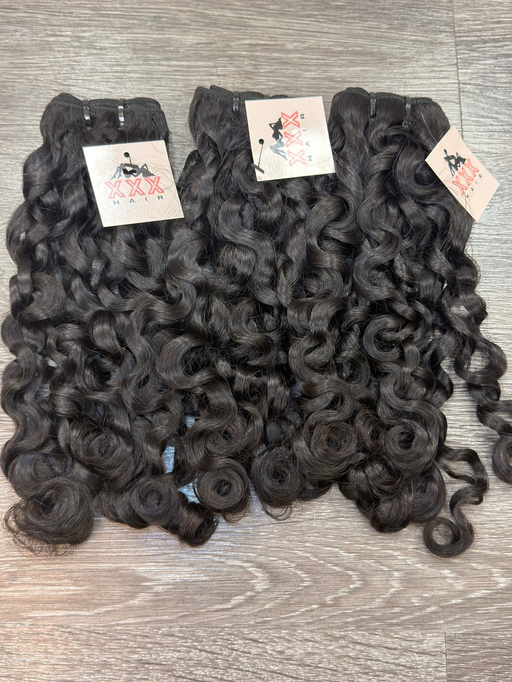 3 Bundles Of Virgin Indian Curly Hair Deal 18”18”18”