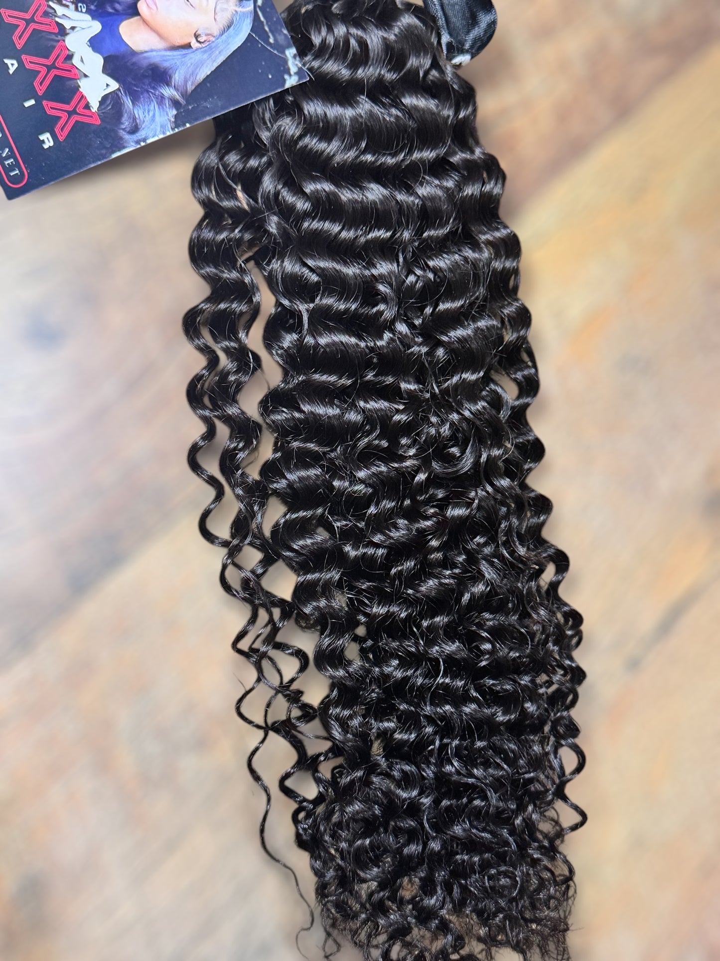 4 Bundles of Deep Curly Virgin Hair Bundles 22”,22”,24”,24”