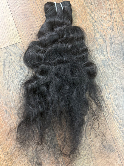 20” Raw Indian Wavy Hair Bundle SALE