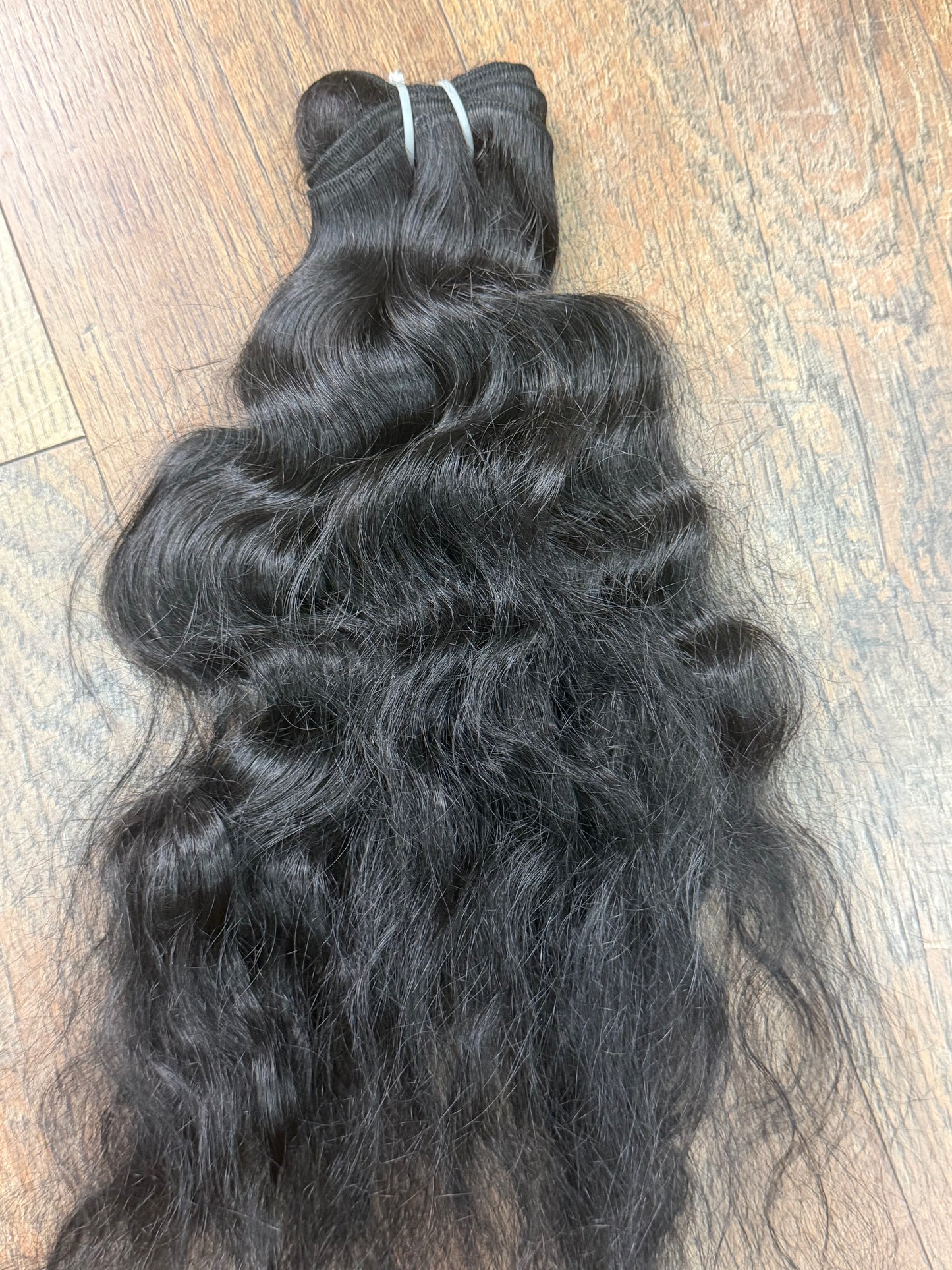 20” Raw Indian Wavy Hair Bundle SALE