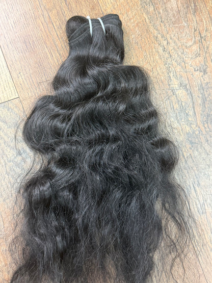 20” Raw Indian Wavy Hair Bundle SALE