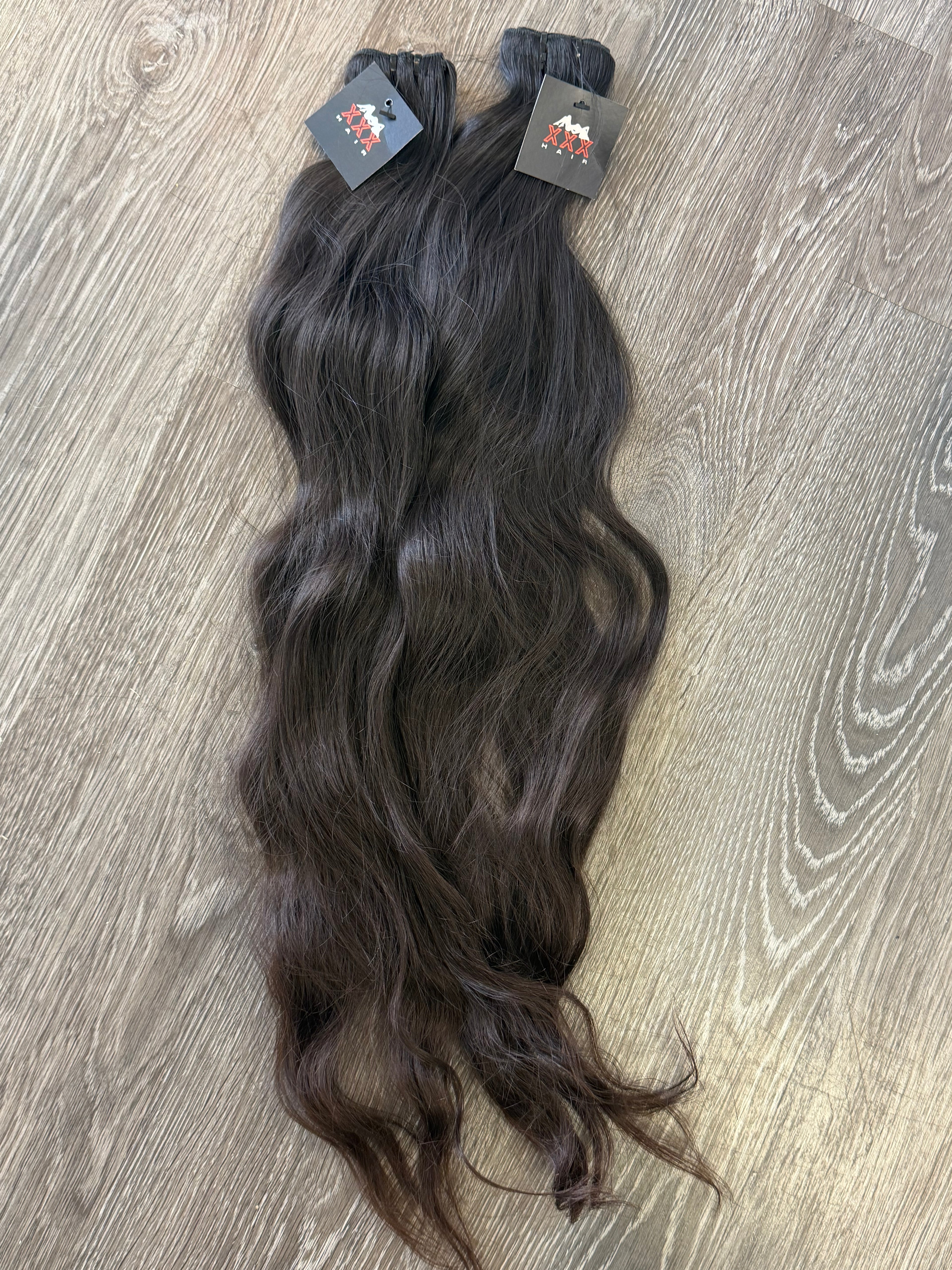 30” Raw Seawave Human Hair Bundle